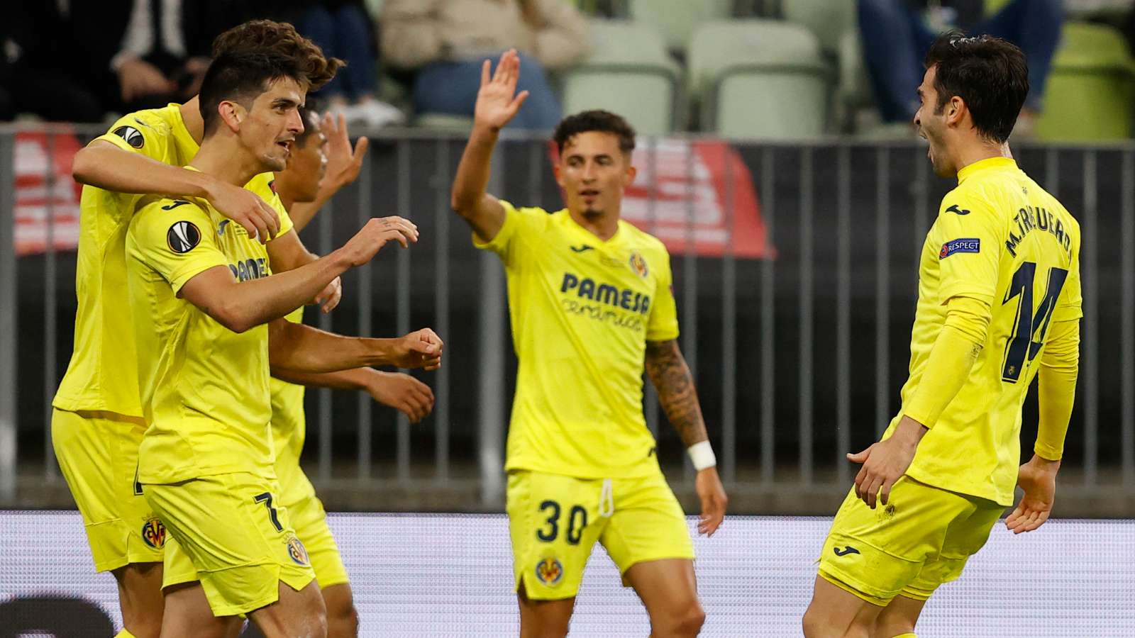 Gerard Moreno Villarreal Manchester United Final Europa League