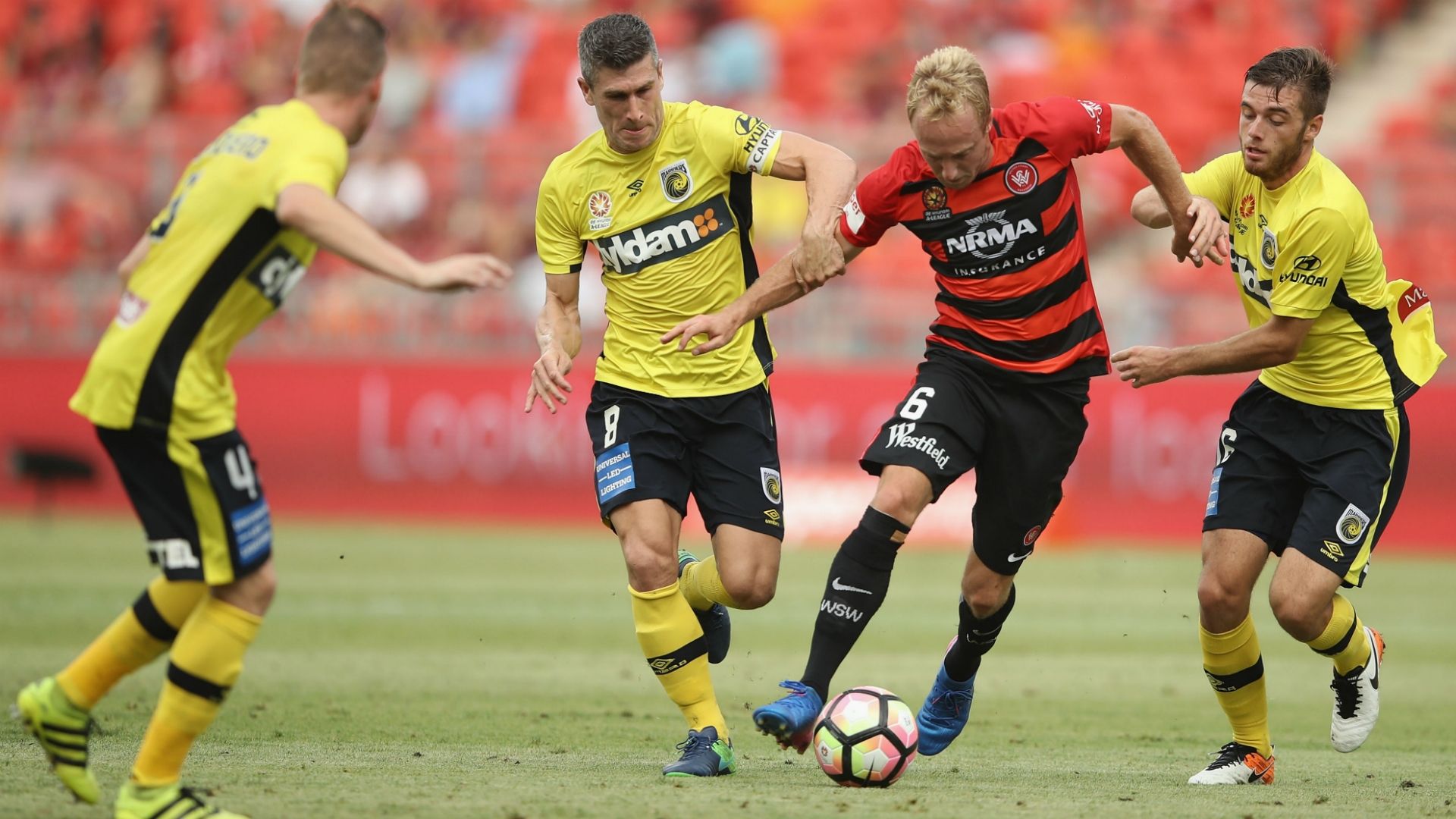 Mitch Nichols Western Sydney Wanderers v Central Coast Mariners A-League 12022017