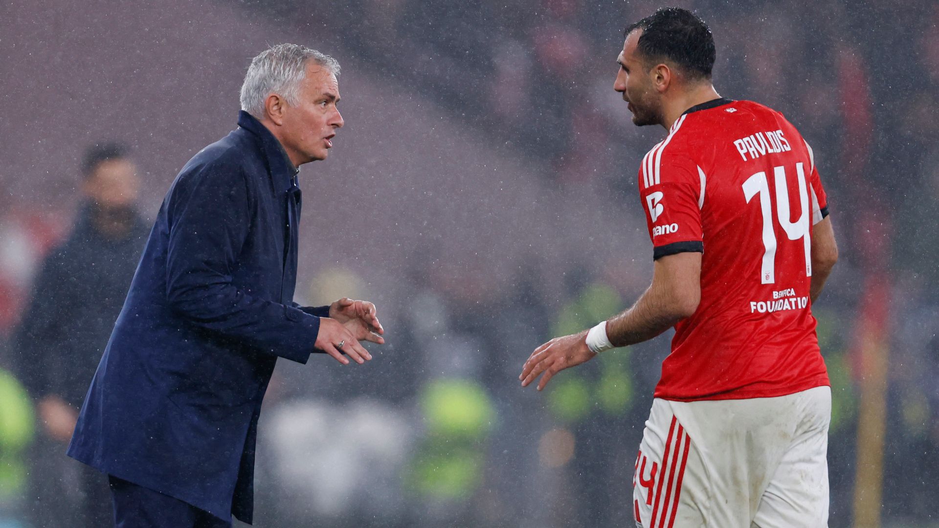 Mourinho Pavlidis Benfica