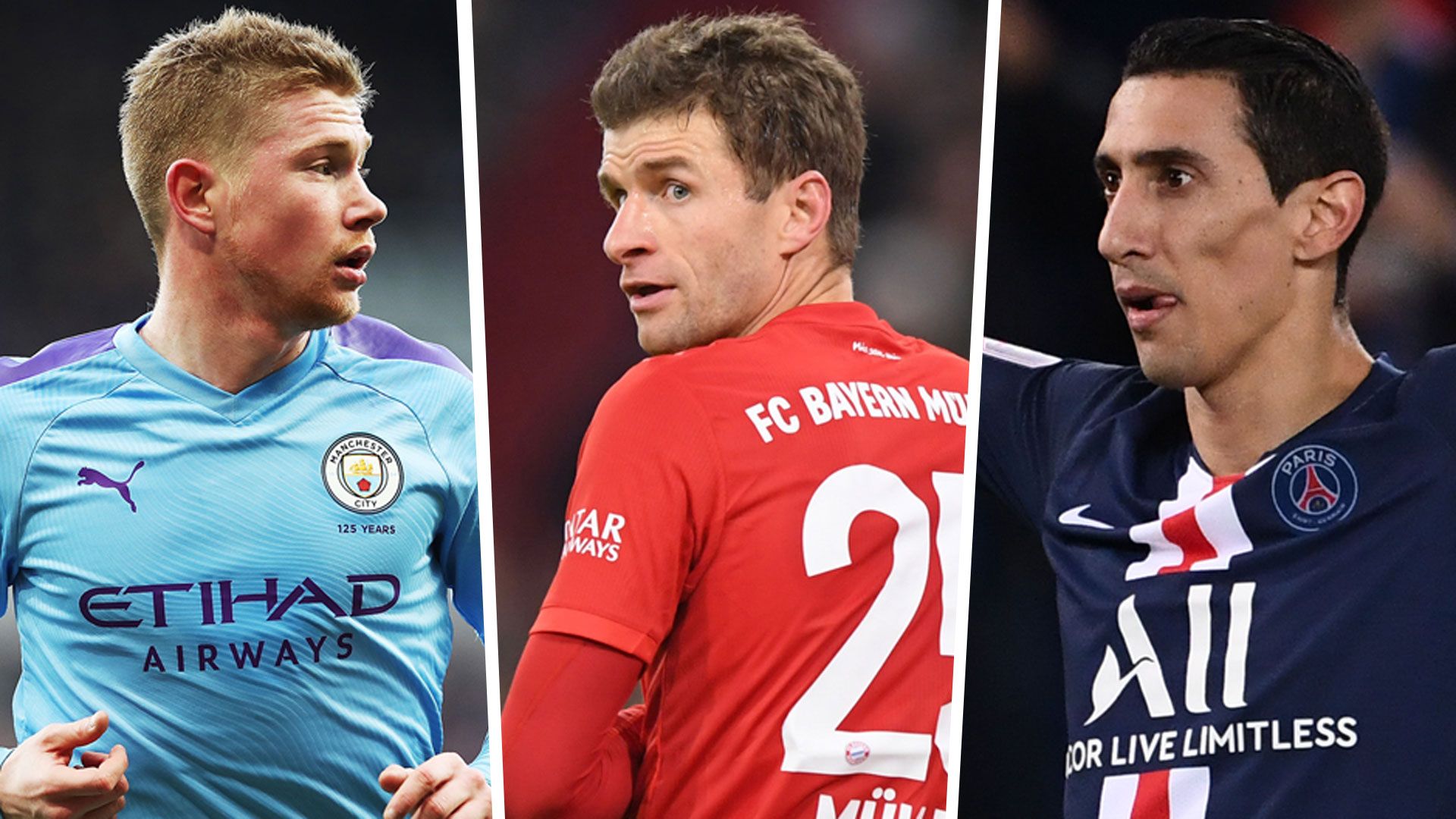 GFX De Bruyne Müller Di Maria Vorlagen