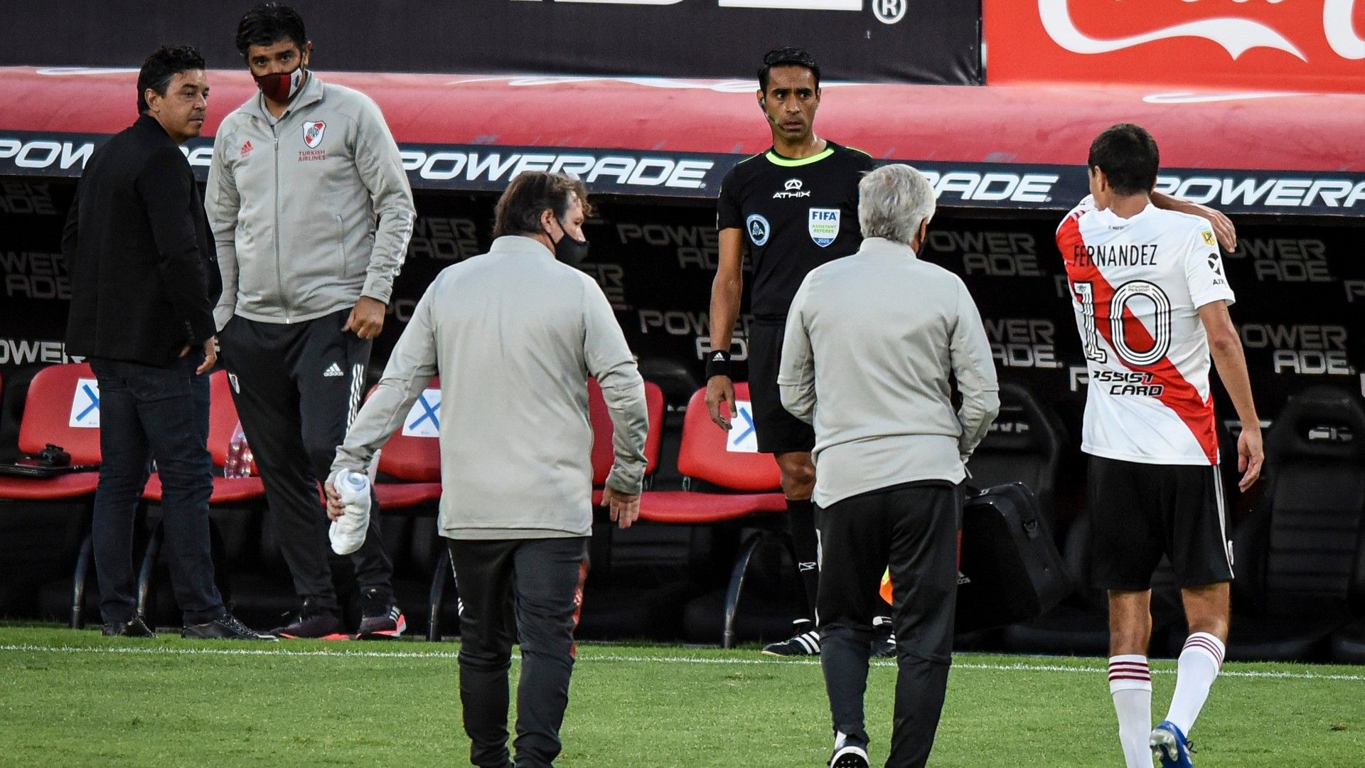 Nacho Fernandez River Argentinos Copa Liga Profesional 13122020