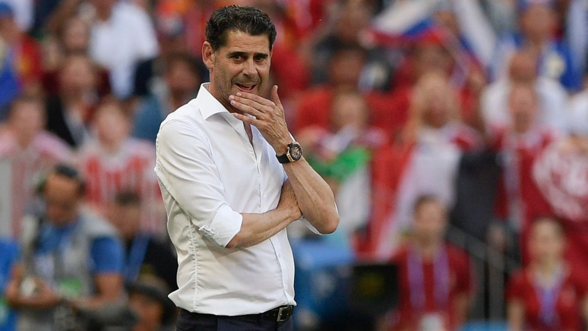 Fernando Hierro Mundial Rusia 2018