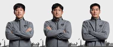 포항 코치진(김대건, 황지수, 박호진)