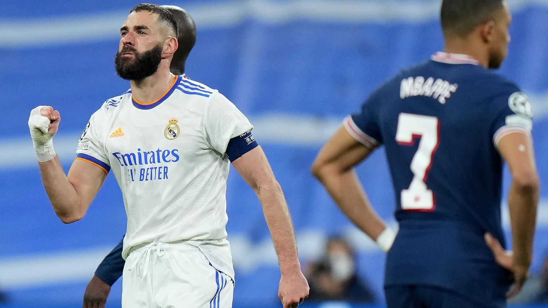Benzema Real Madrid PSG Champions League