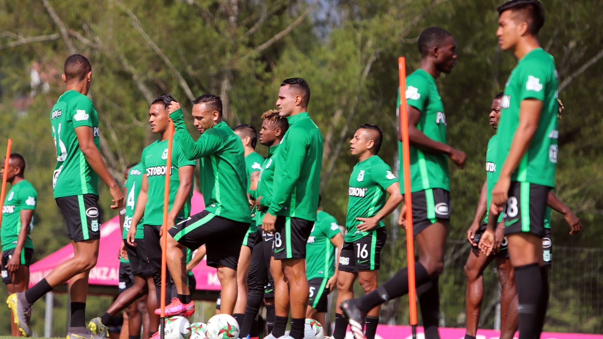 Atlético Nacional Entrenamiento 2020