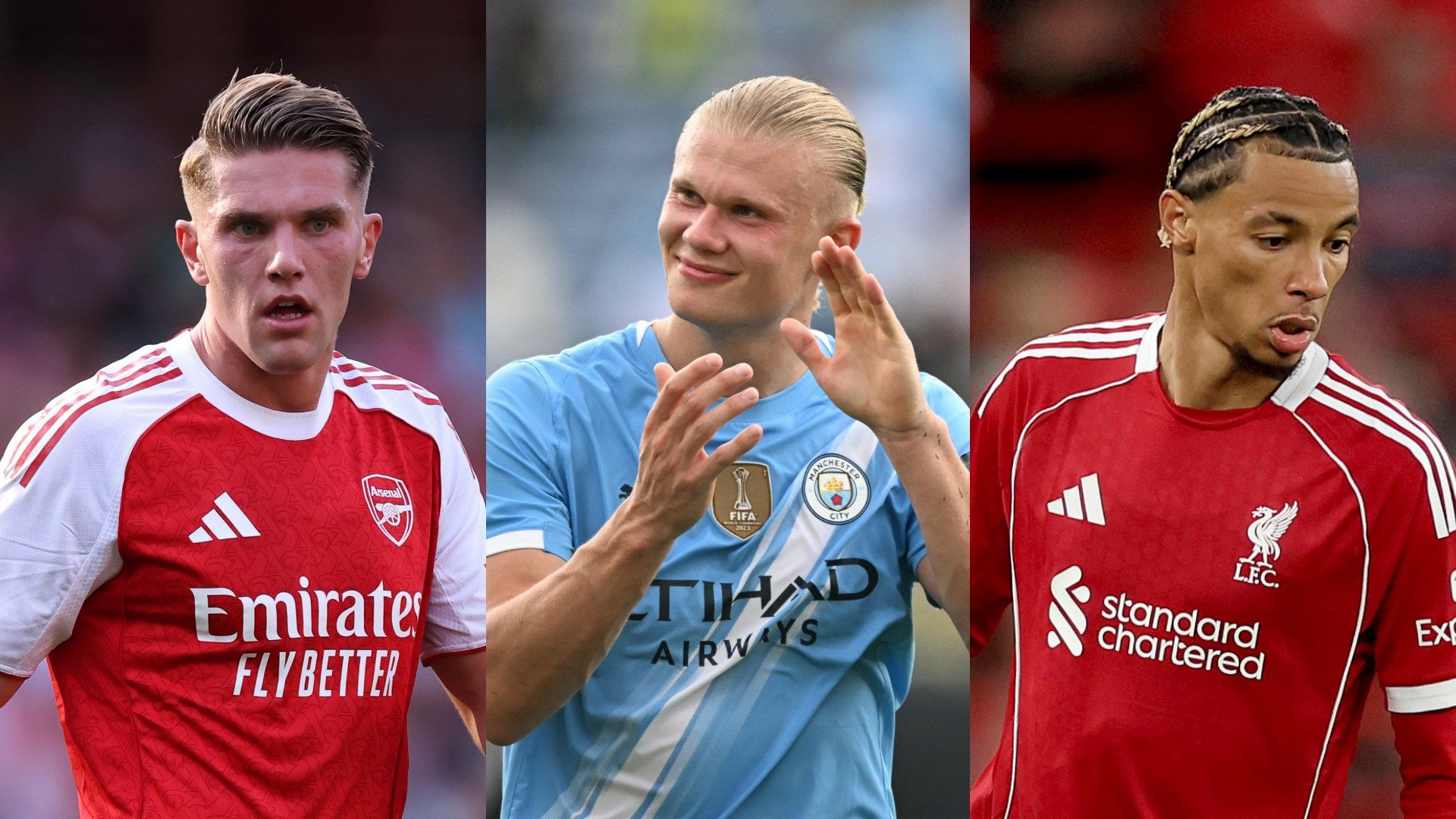 Viktor Gyokeres Erling Haaland Hugo Ekitike 2025-26