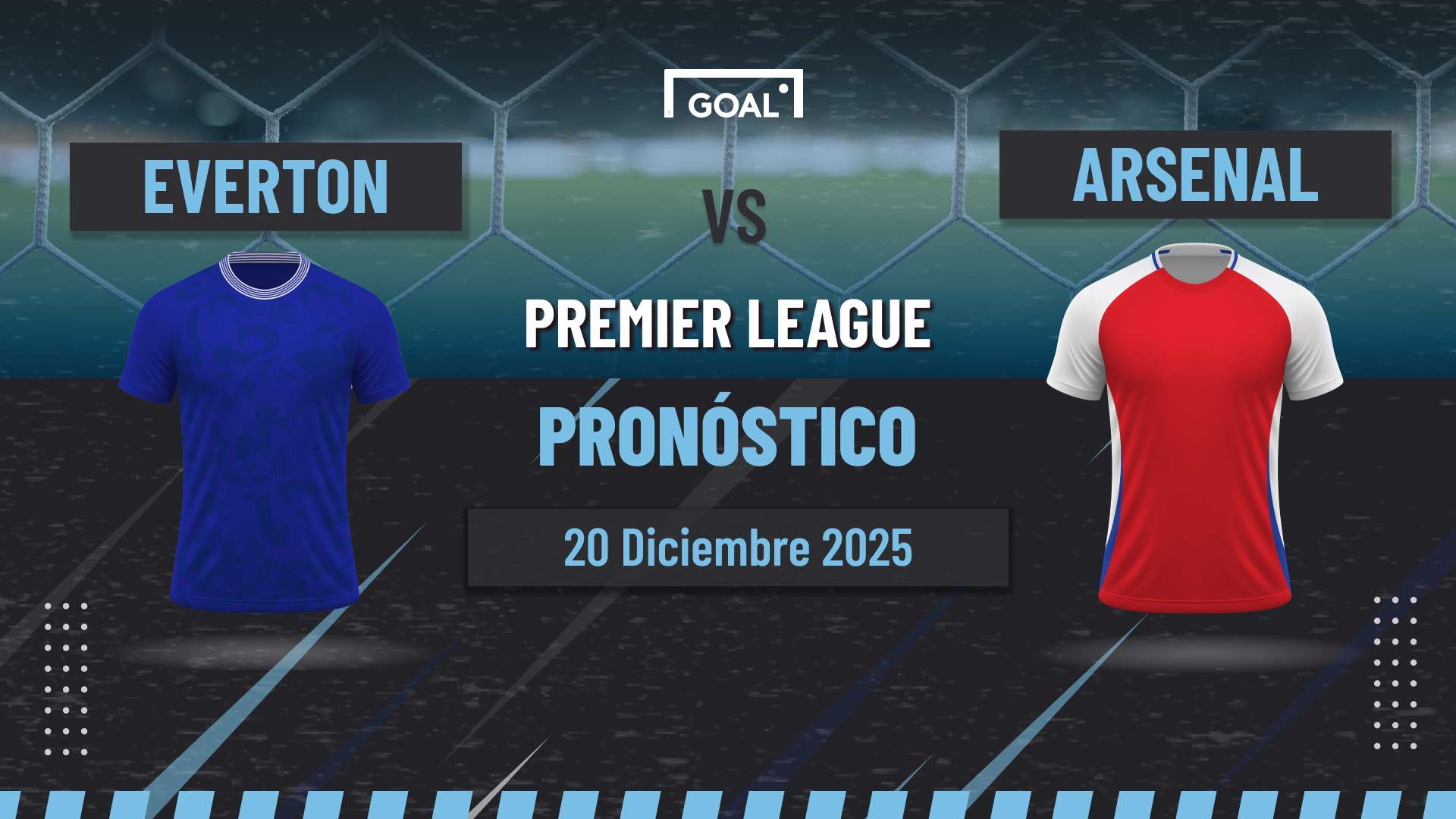 Everton vs Arsenal Pronóstico y Apuestas Premier League | 20/12/25