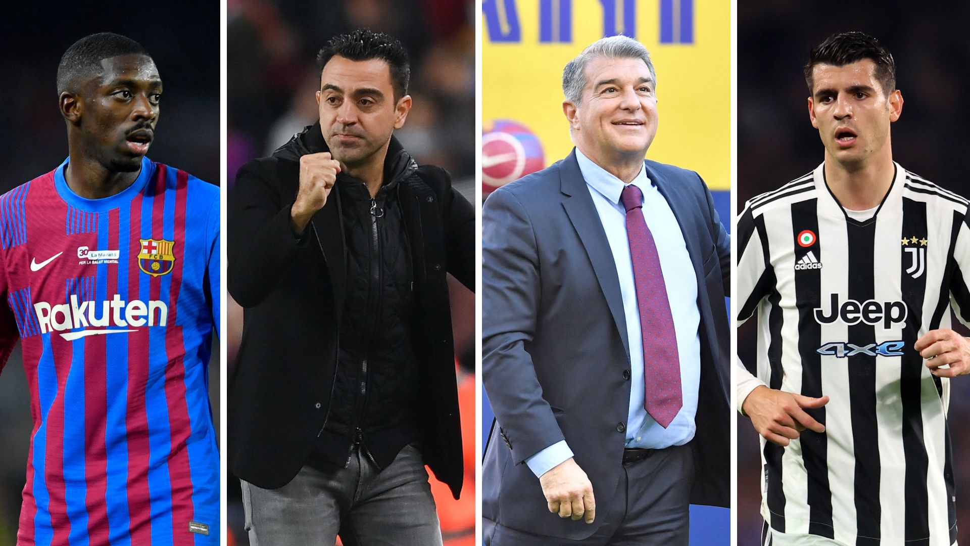 Dembele Xavi Laporta Morata Barcelona