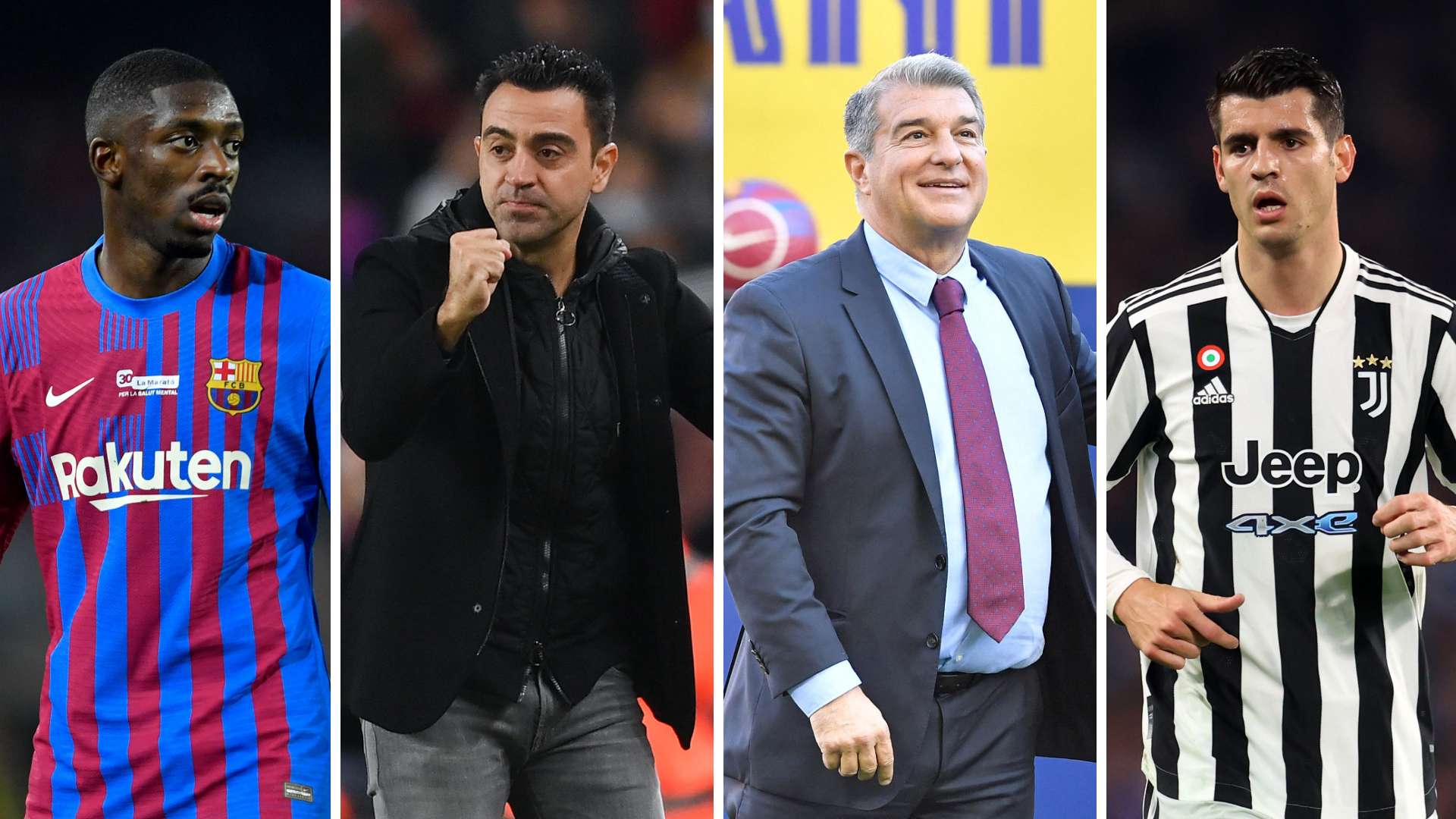 Dembele Xavi Laporta Morata Barcelona