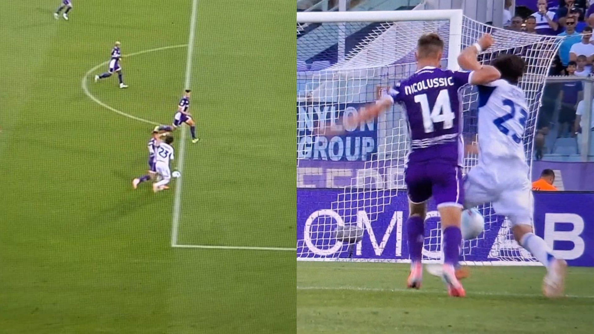 Nicolussi Perrone Fiorentina Como Rigore