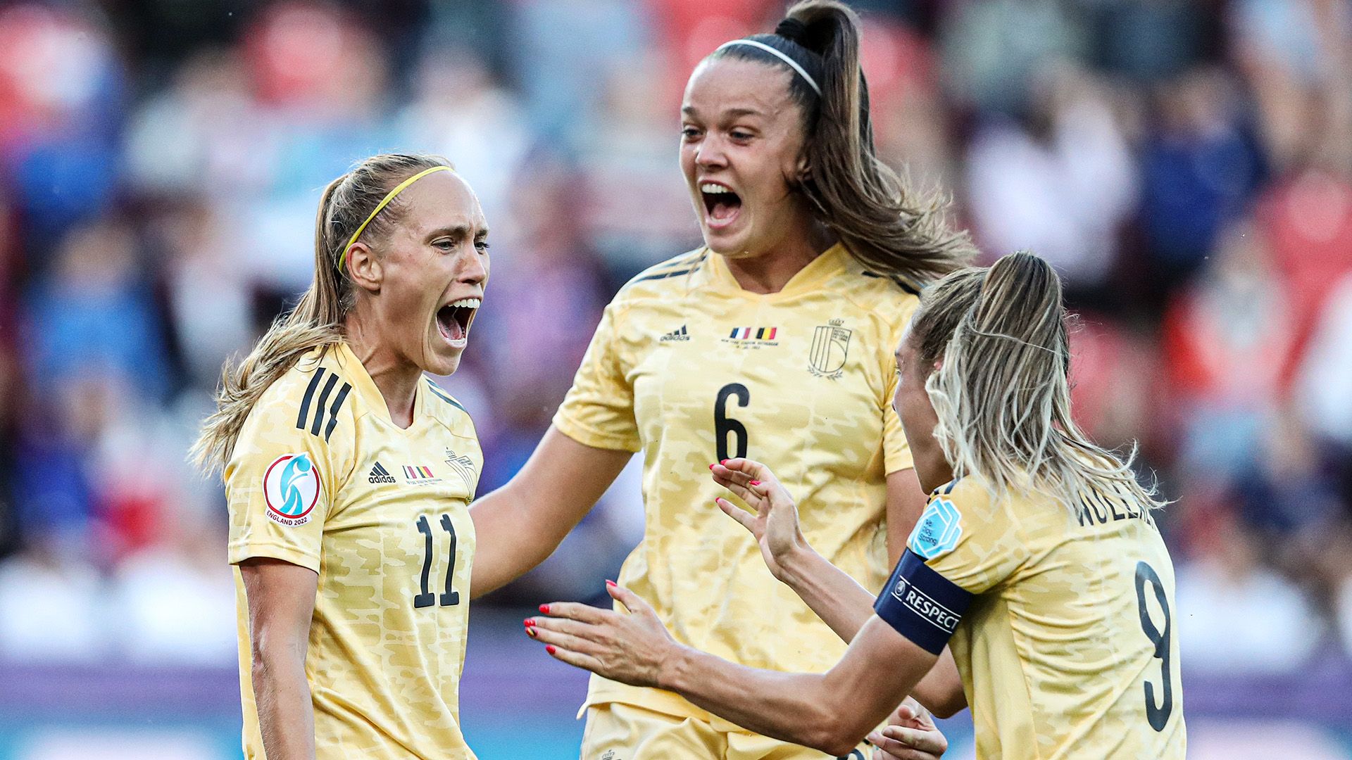 Janice Cayman Belgium Euro 2022