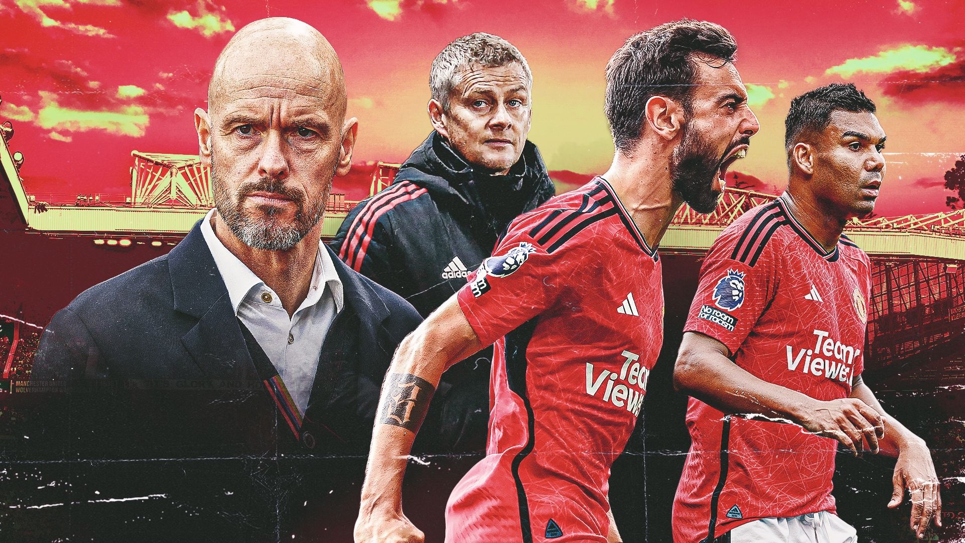 Erik ten Hag Solskjaer GFX