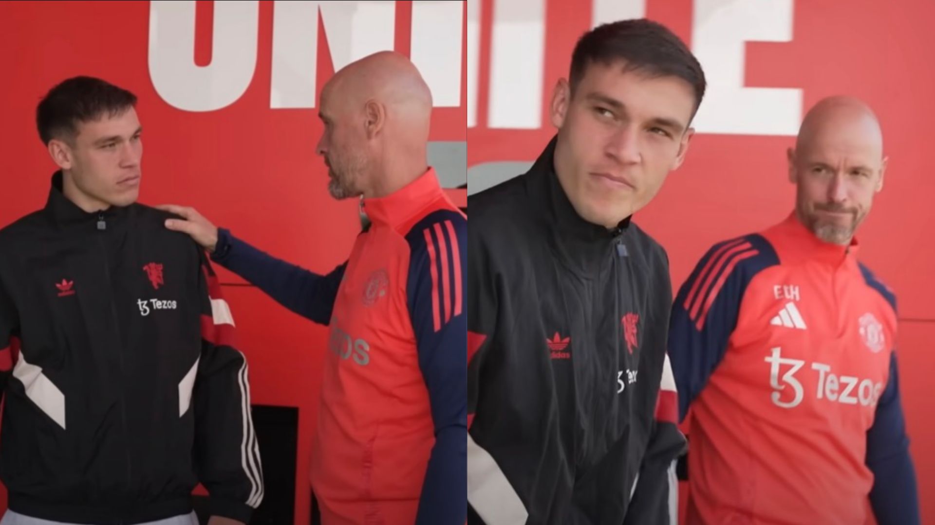 Manuel Ugarte Erik ten Hag Man Utd