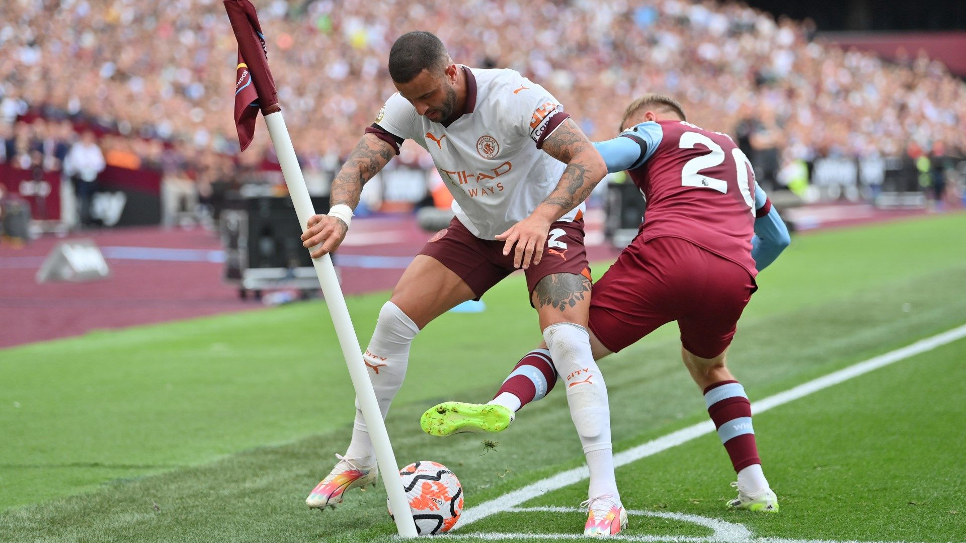 Kyle Walker vs West Ham 2023