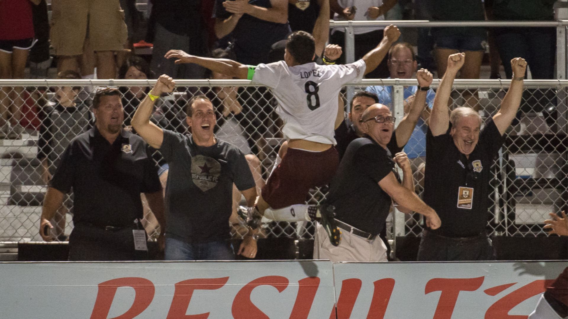Rodrigo Lopez celebrates