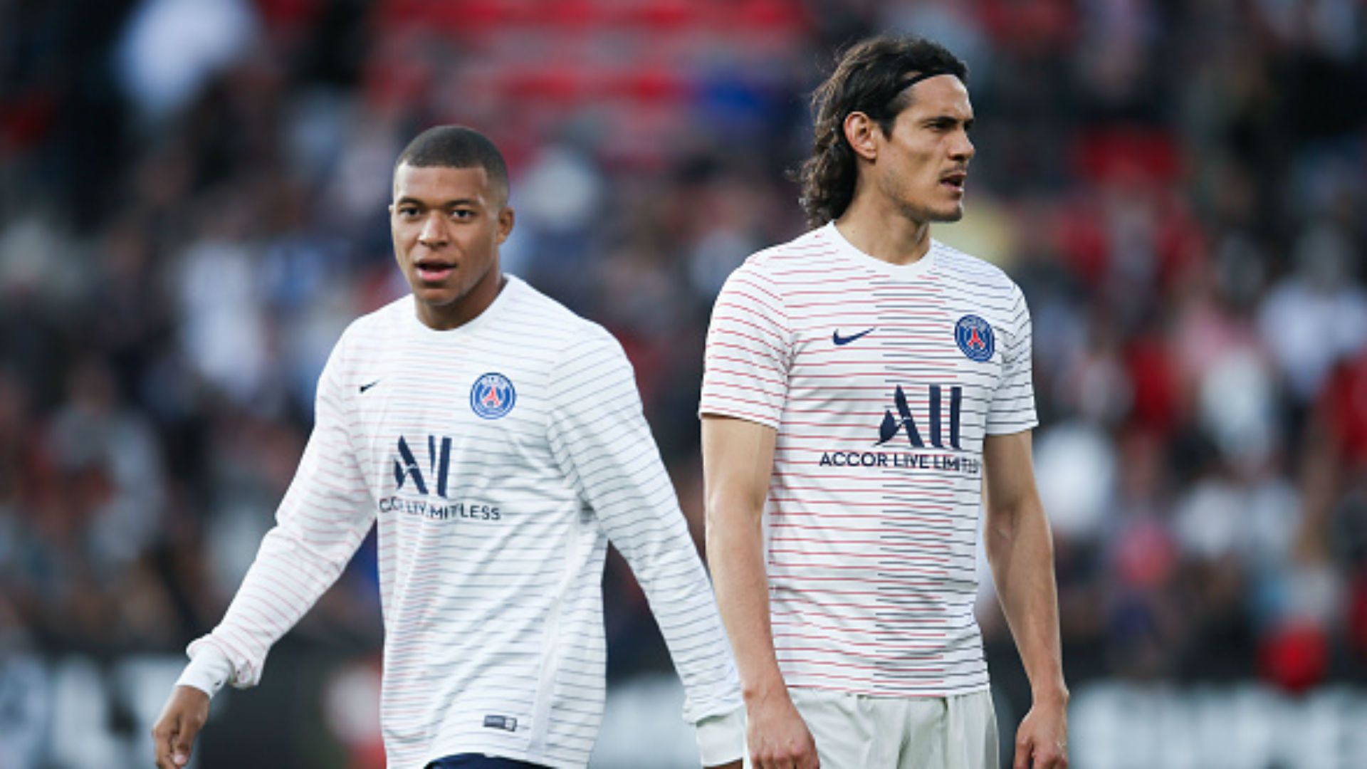 Mbappe Cavani PSG
