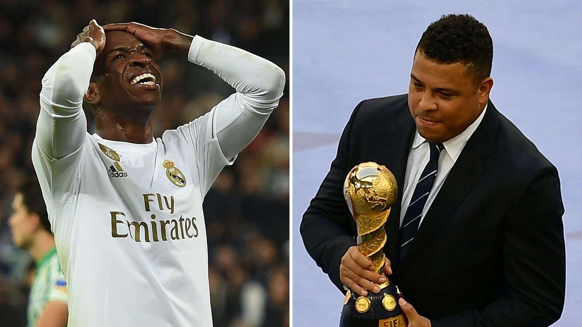 Vinicius Junior y Ronaldo Nazario