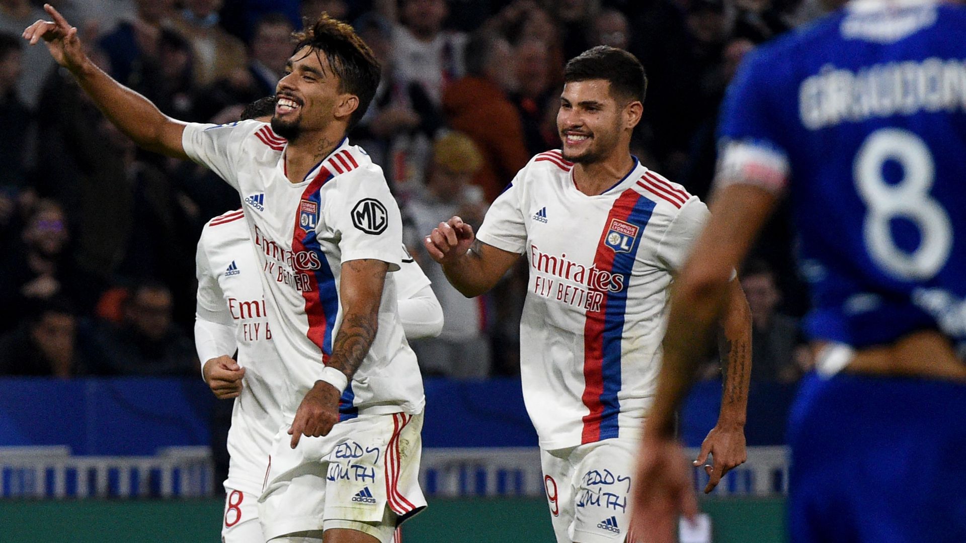 Lucas Paqueta Bruno Guimaraes Lyon