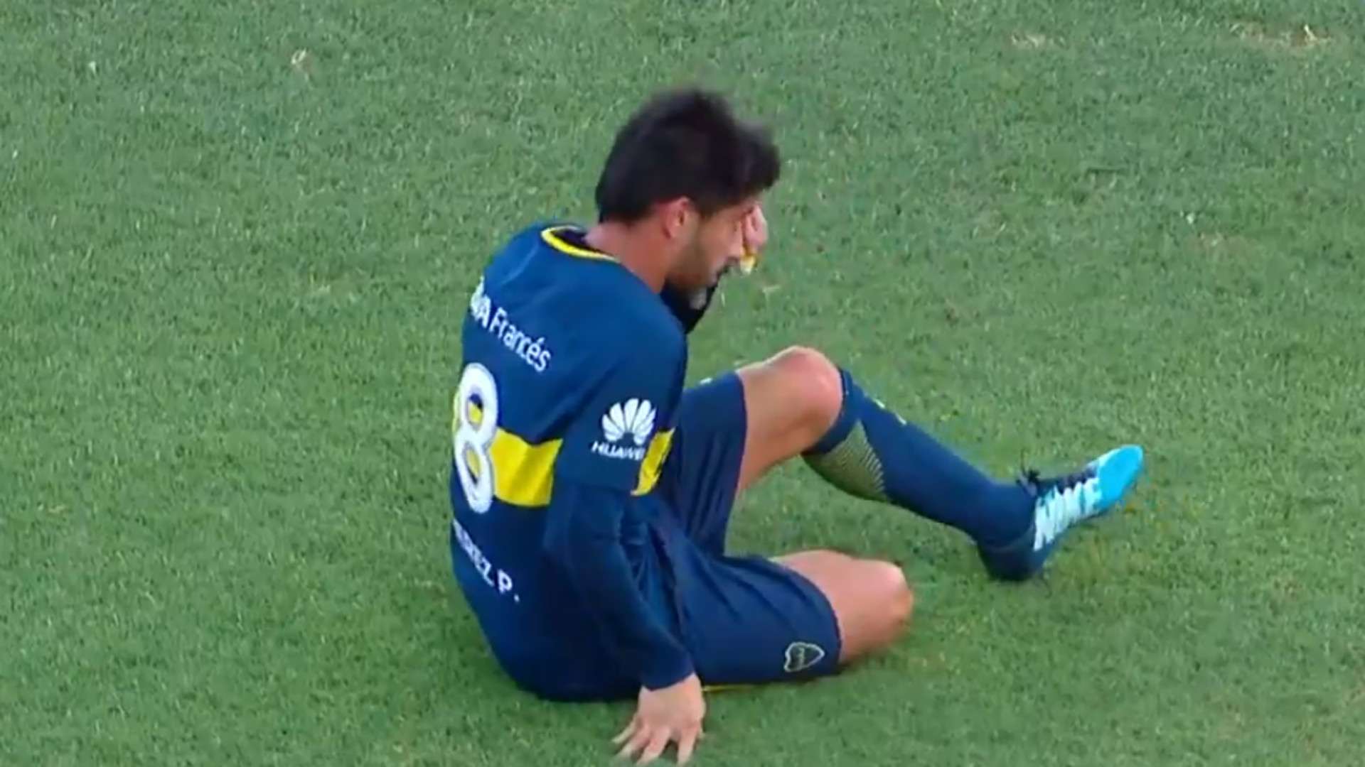 Video Pablo Perez San Lorenzo Boca Superliga Argentina 04022018