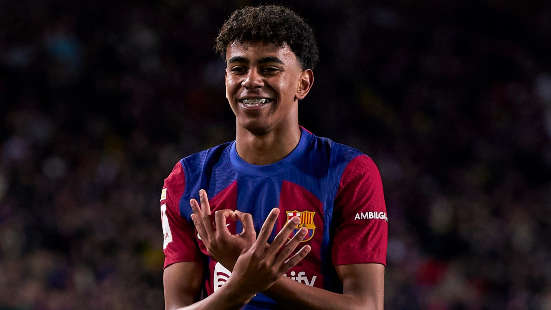 What does Lamine Yamal's '304' celebration mean? Barcelona & Spain star's goal gesture explained | Goal.com India
