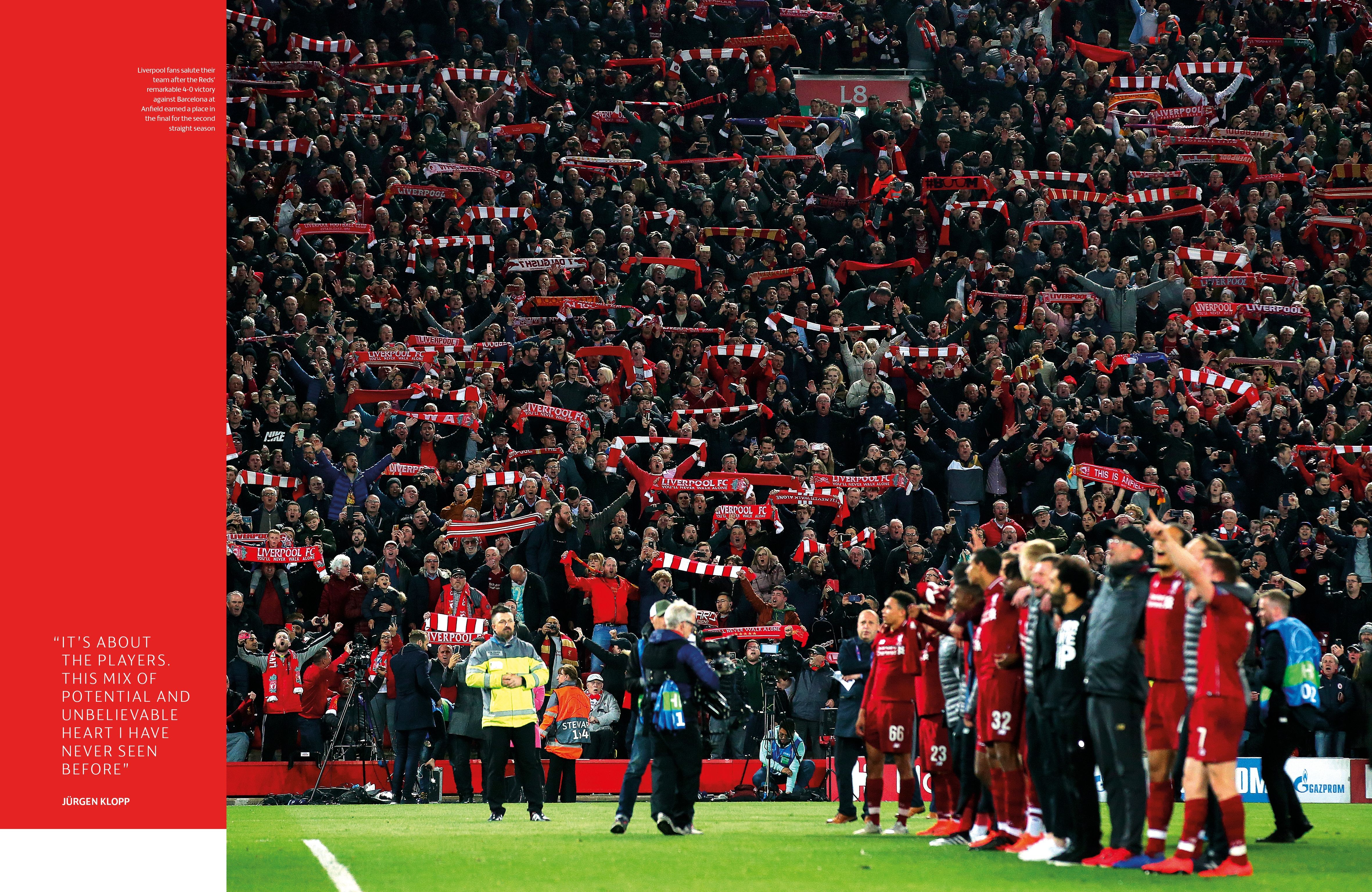 Uefa Champions League official program pages