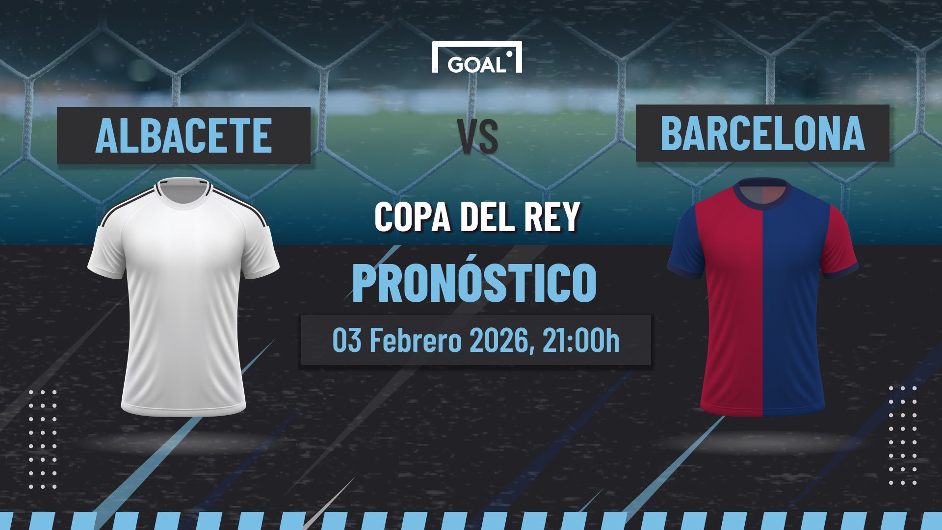 Albacete vs Barcelona Pronóstico y Apuestas Copa del Rey | 03/02/26