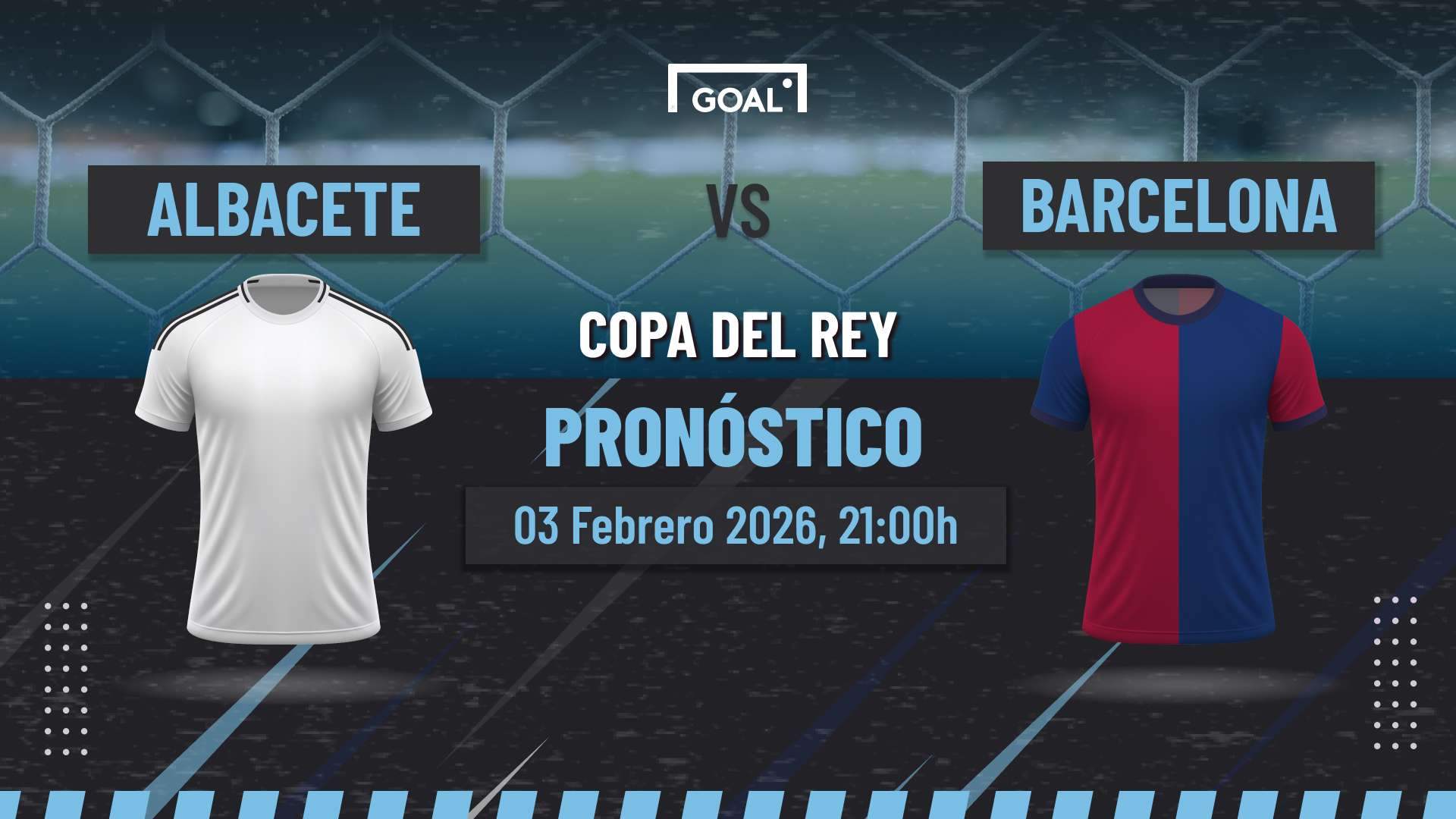 Albacete vs Barcelona Pronóstico y Apuestas Copa del Rey | 03/02/26