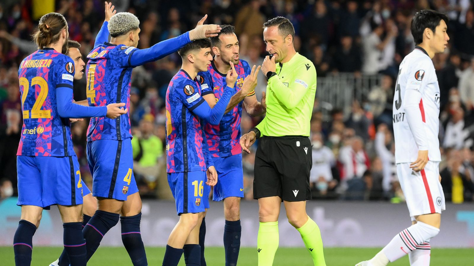 Europa League Barcelona vs. Eintracht Frankfurt 