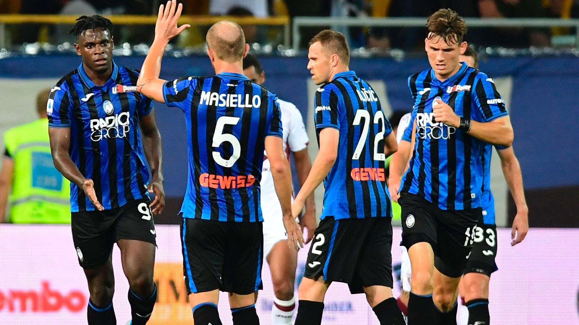 Atalanta Torino 01092019 zapata celebration