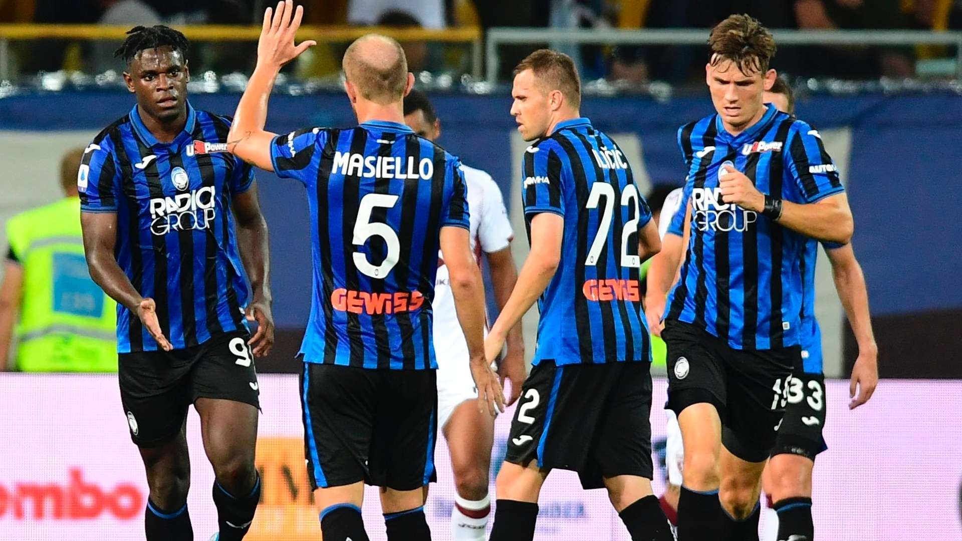 Atalanta Torino 01092019 zapata celebration