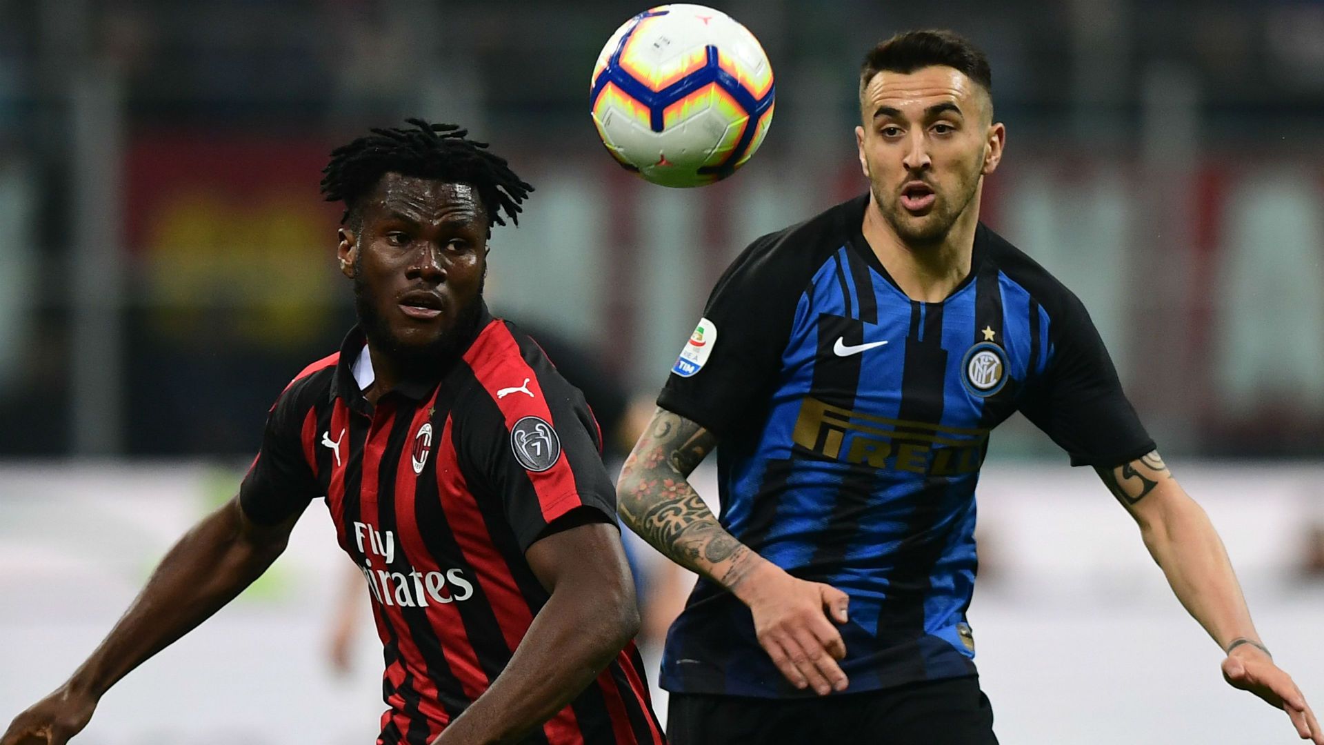 Vecino Kessie Milan Inter Serie A