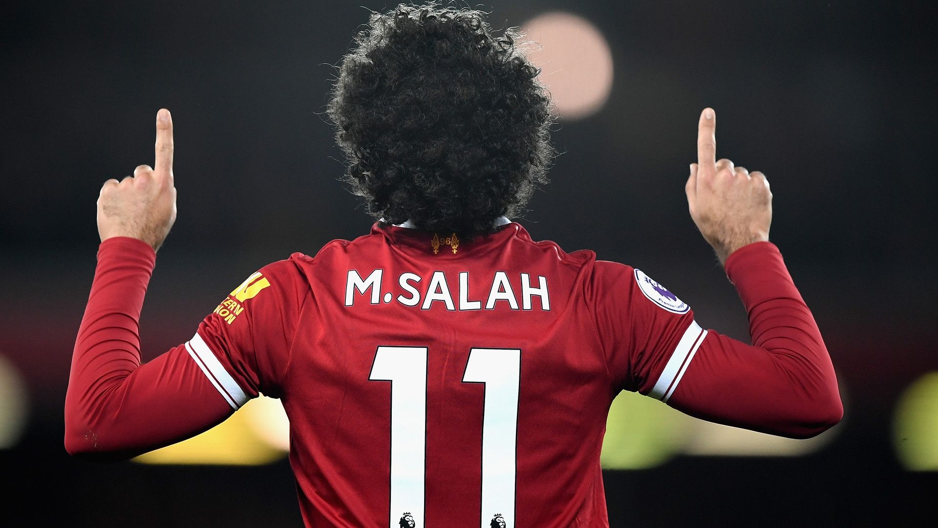 Mohamed Salah Liverpool celebration 2018-19