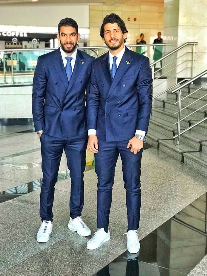 منتخب مصر في طريقه إلى روسيا