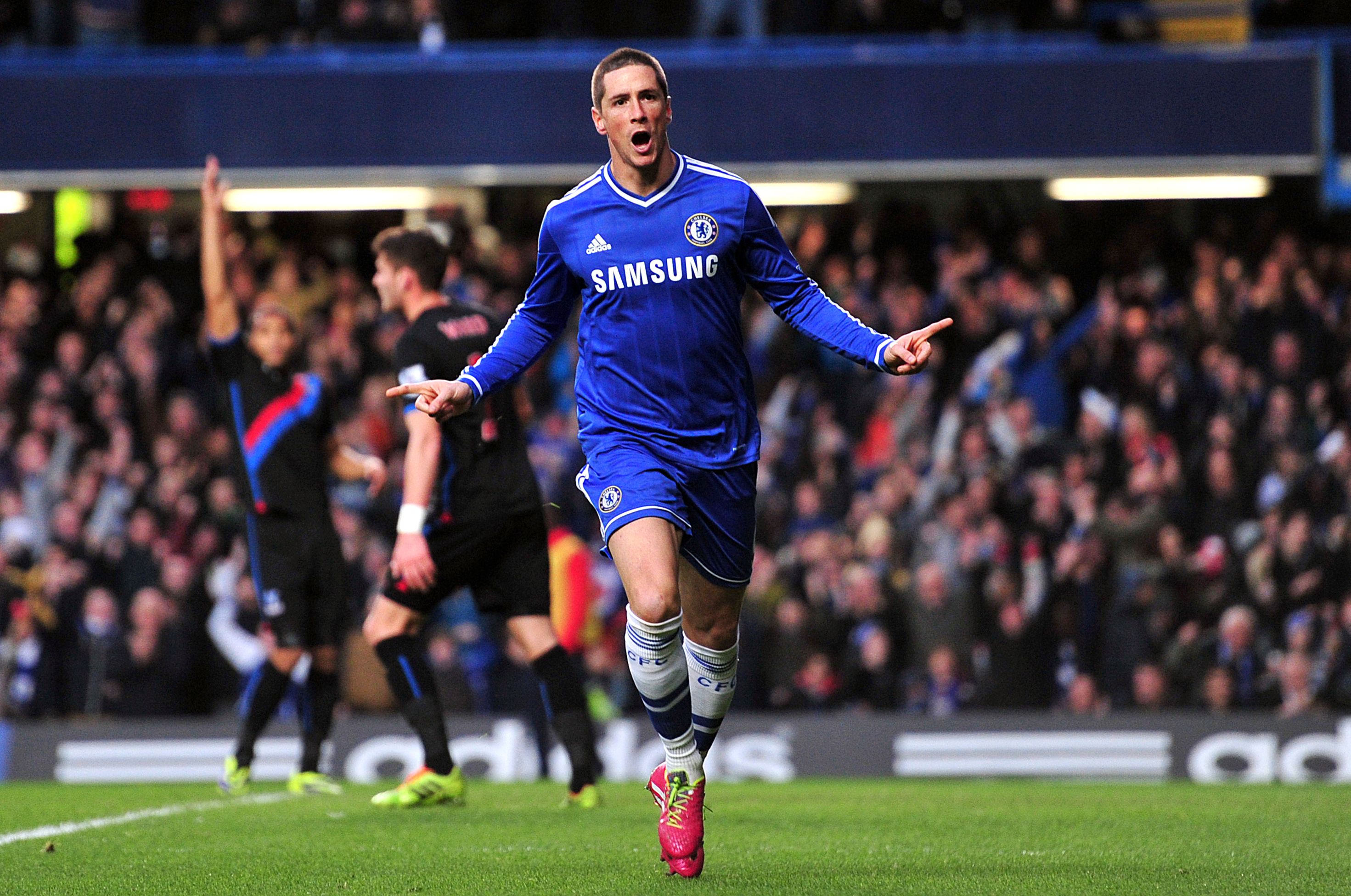 Chelsea striker Fernando Torres
