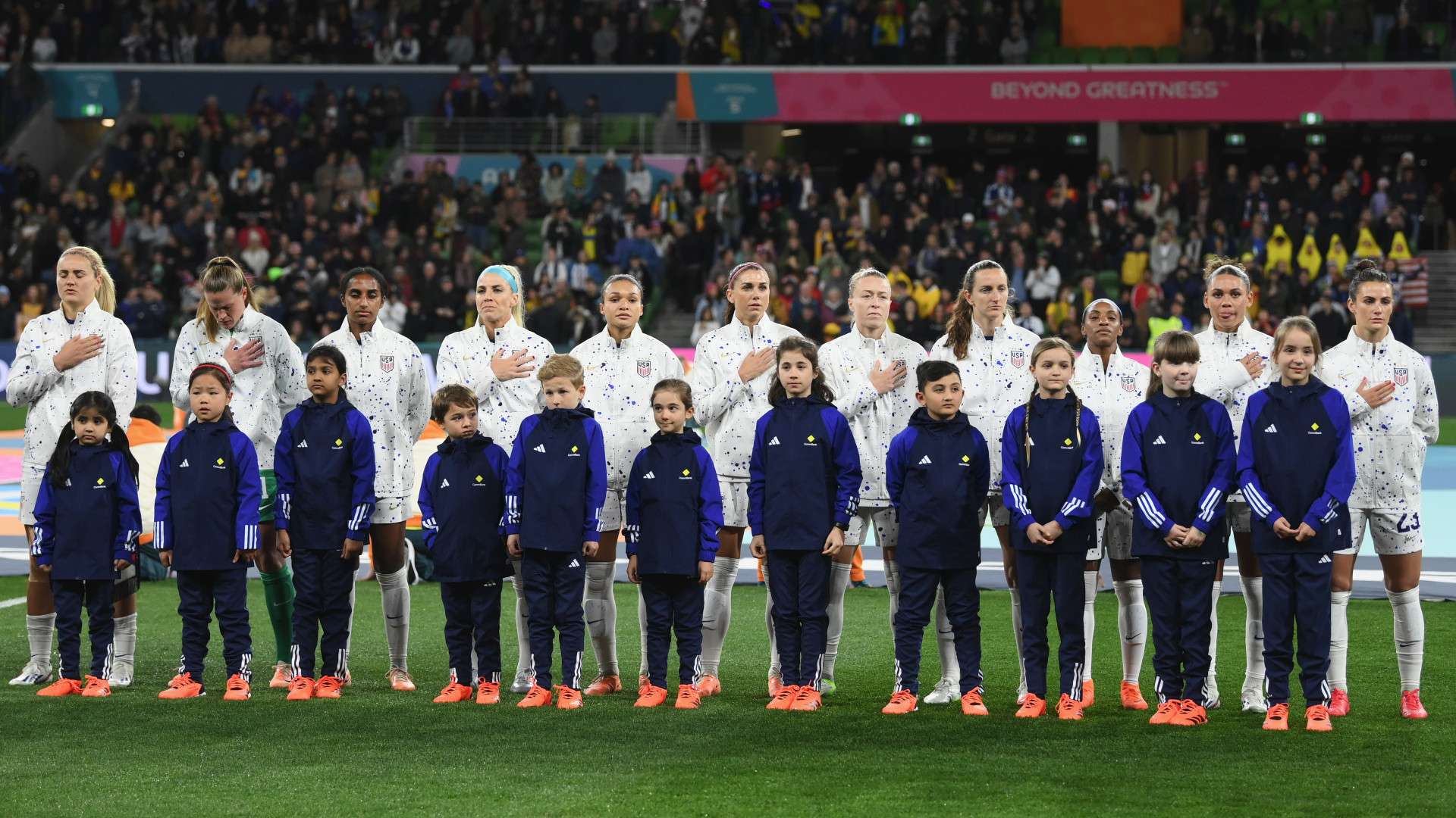 USWNT Sweden WWC 2023