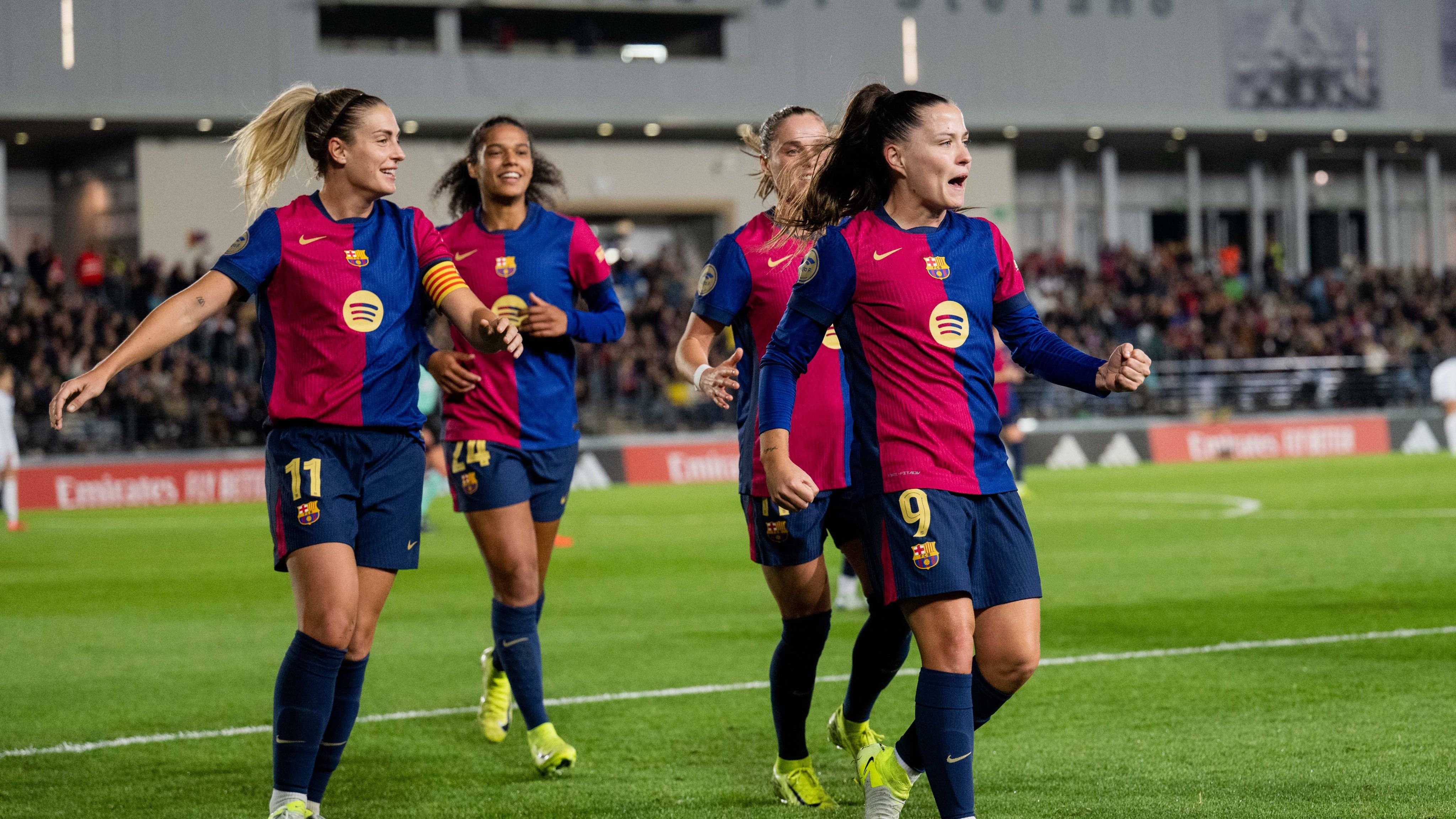 على خطى فريق الرجال .. نساء برشلونة يتفوقن على ريال مدريد برباعية | مصر  Goal.com