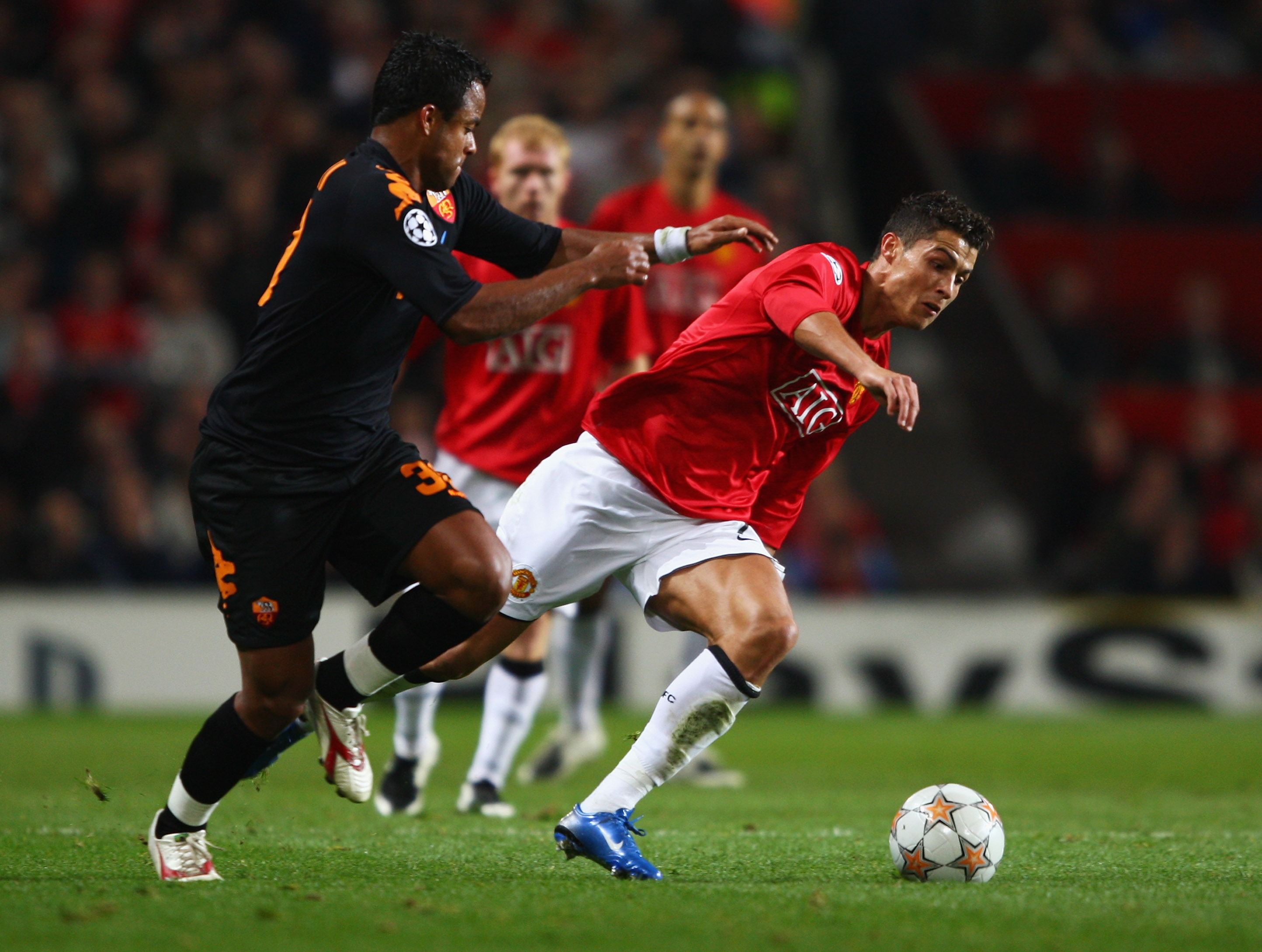 Cristiano Ronaldo Manchester United Roma 2007 2008
