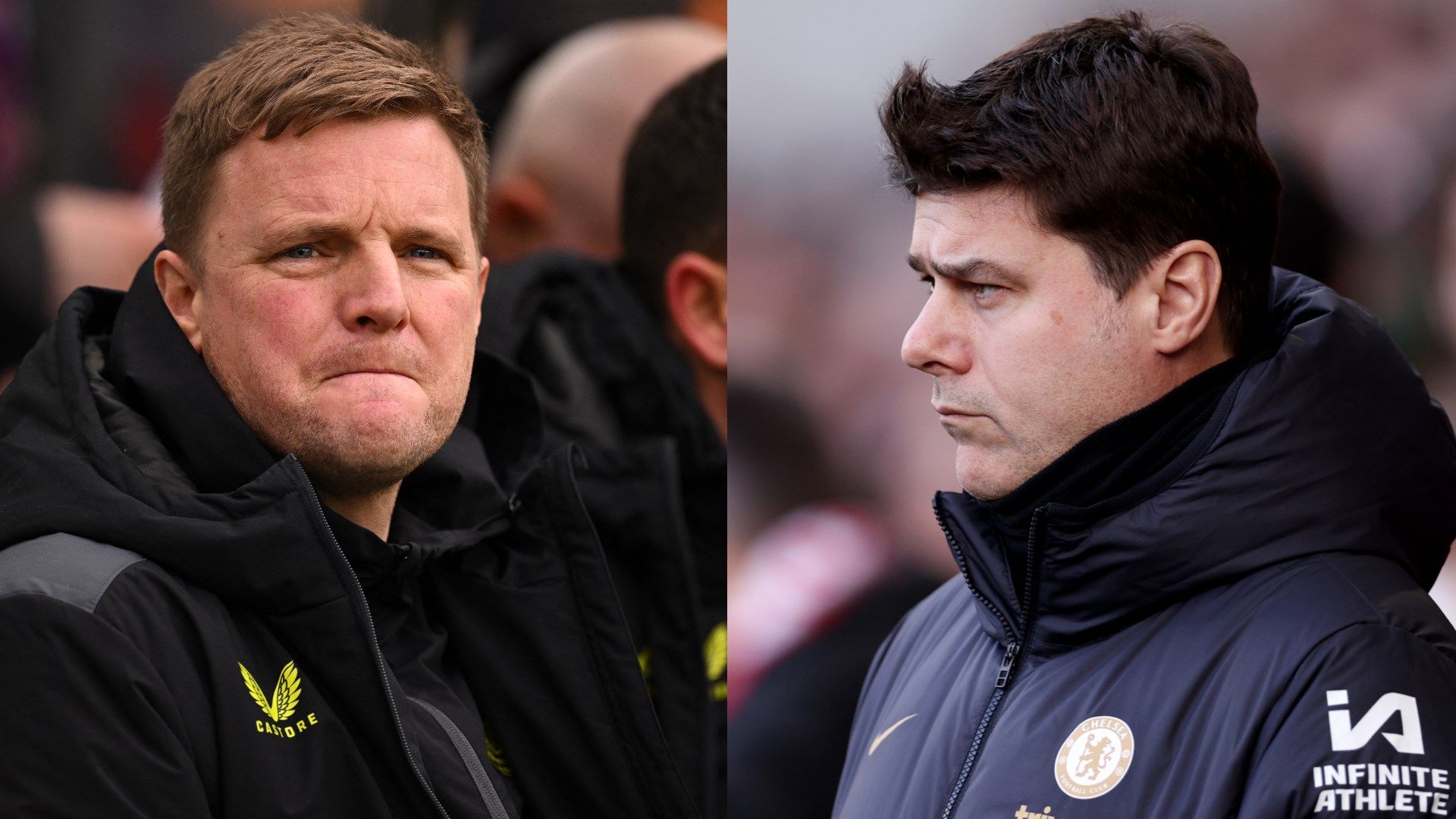 Eddie Howe & Mauricio Pochettino