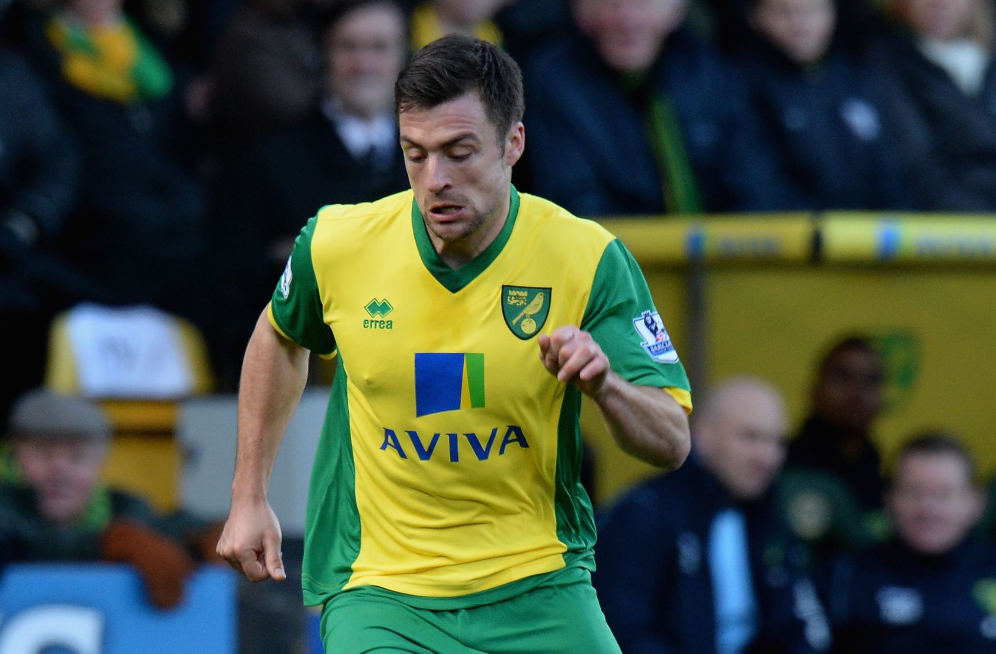 Norwich City full-back Russell Martin
