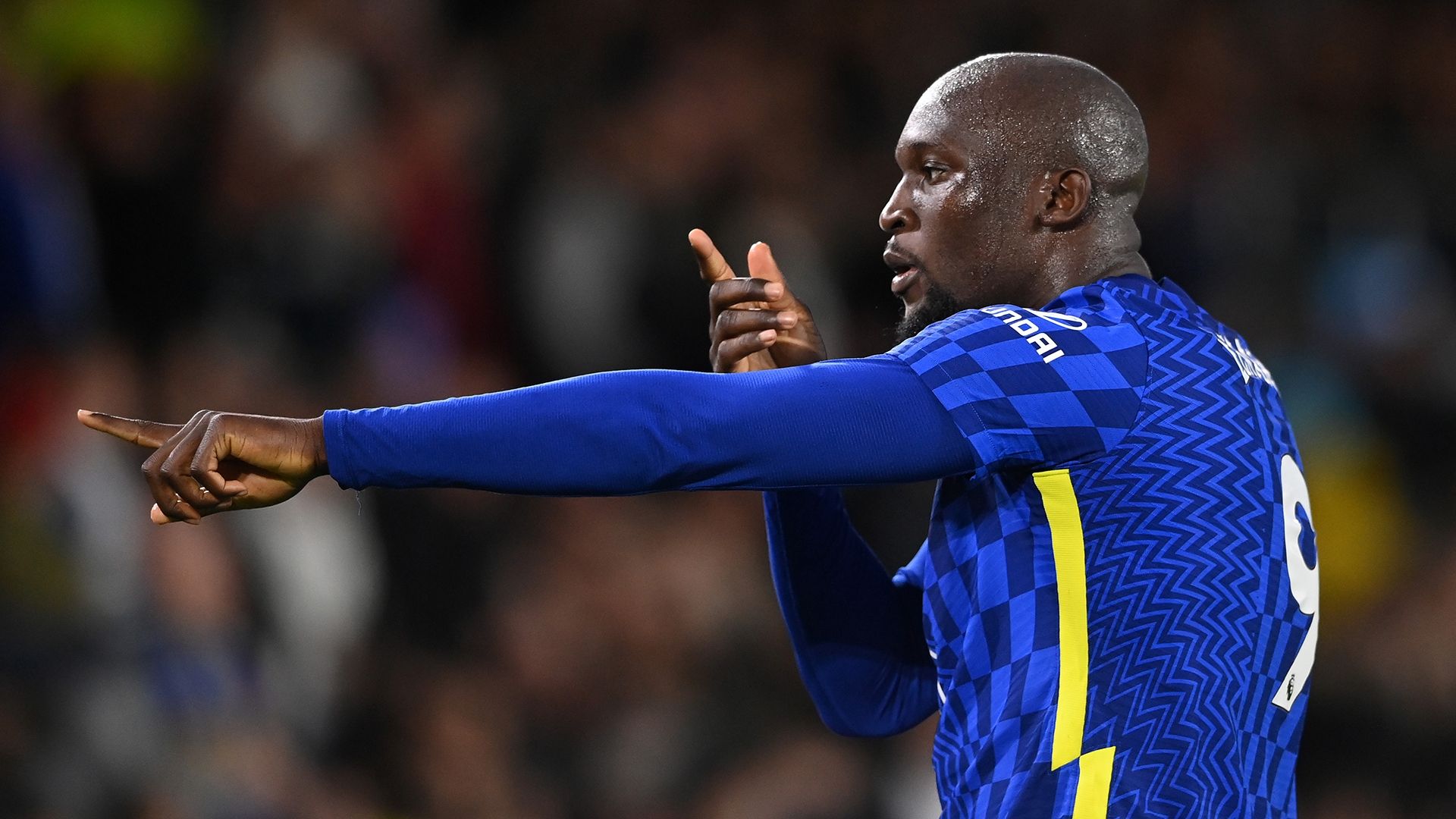 Romelu Lukaku Chelsea Leeds Premier League 2021-22