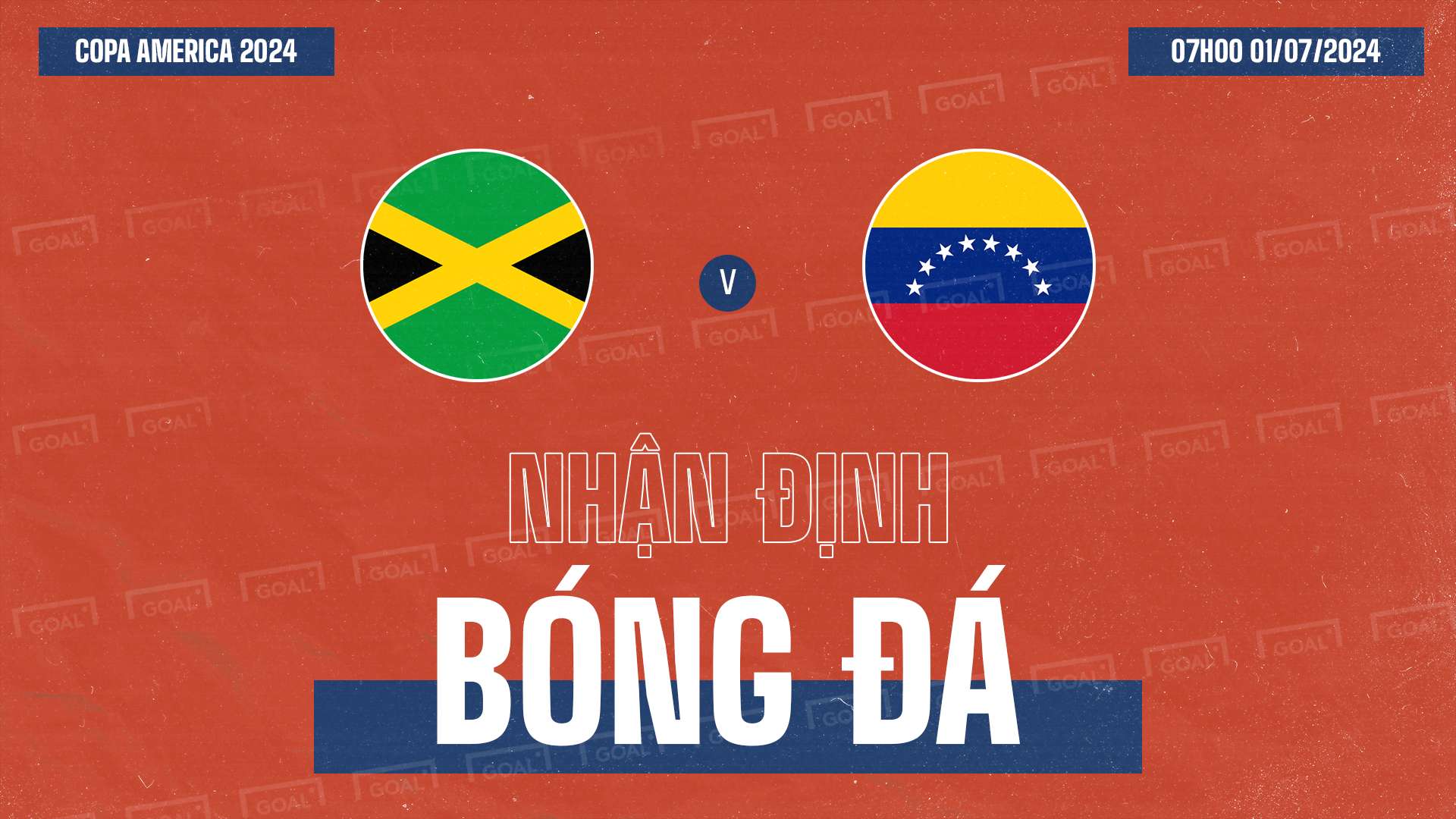 Jamaica vs Venezuela Copa America 2024 GFX