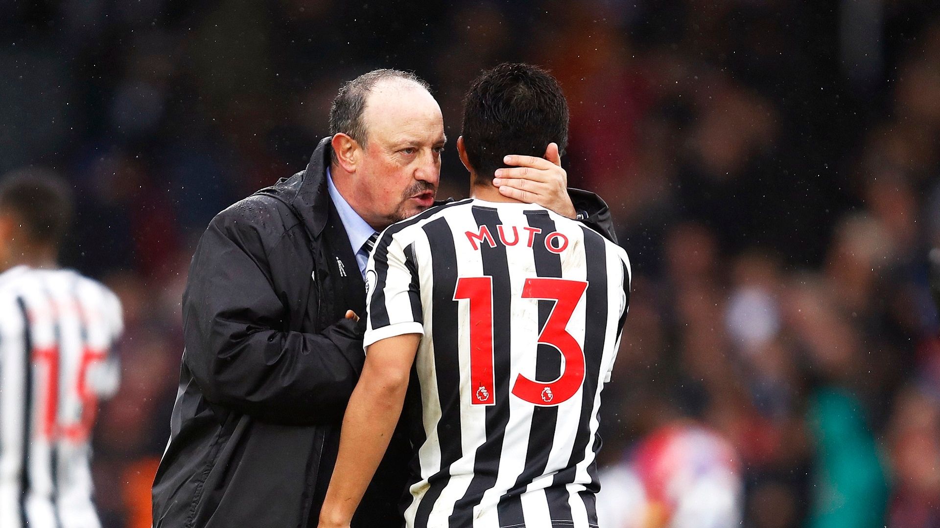 2018-09-28 Rafael Benitez Yoshinori Muto Newcastle