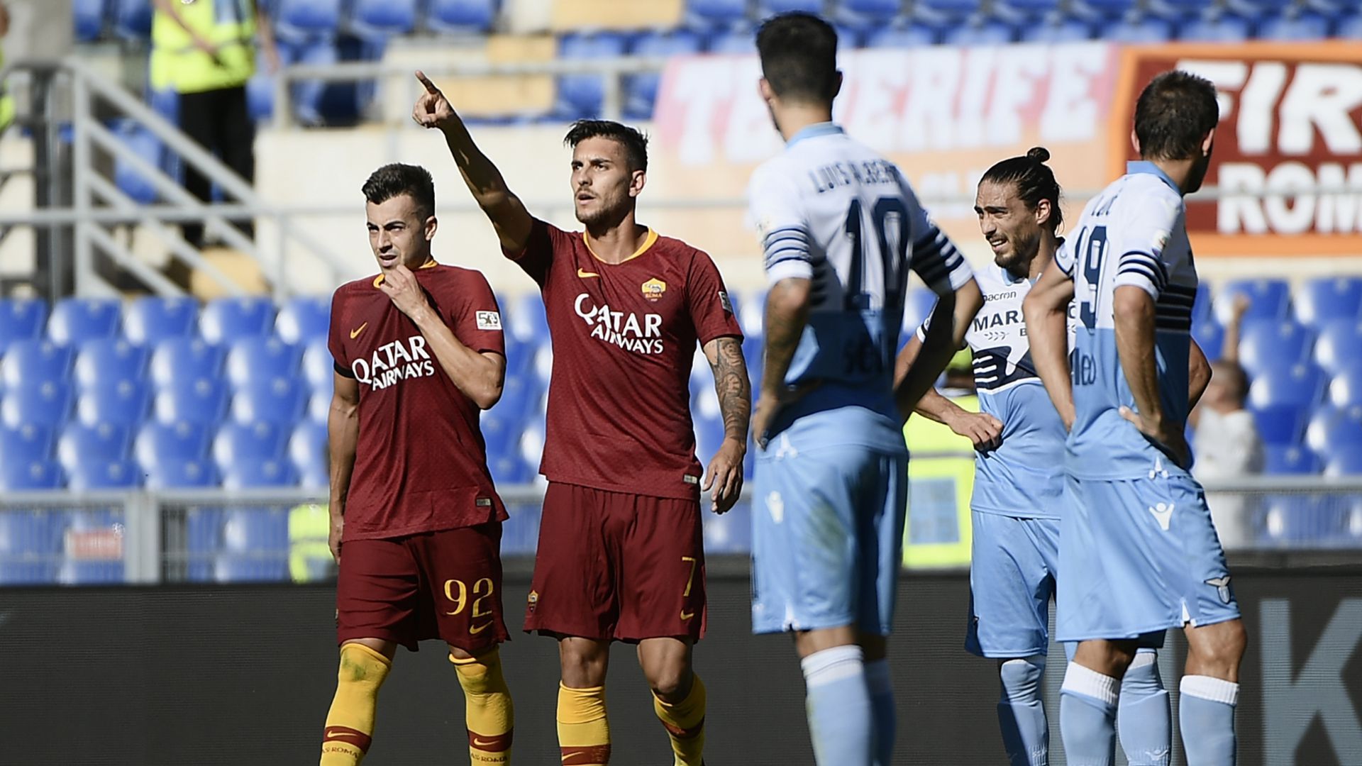 Lorenzo Pellegrini Roma Lazio 29092018