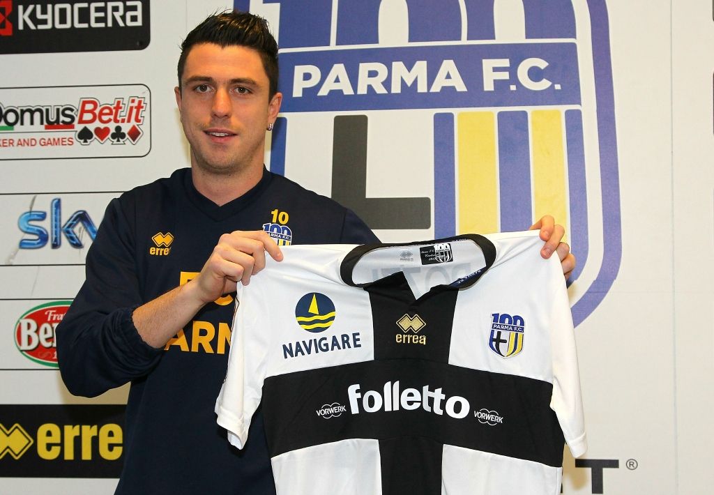 Nicola Pozzi Parma Serie A Italy