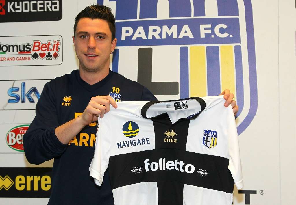 Nicola Pozzi Parma Serie A Italy