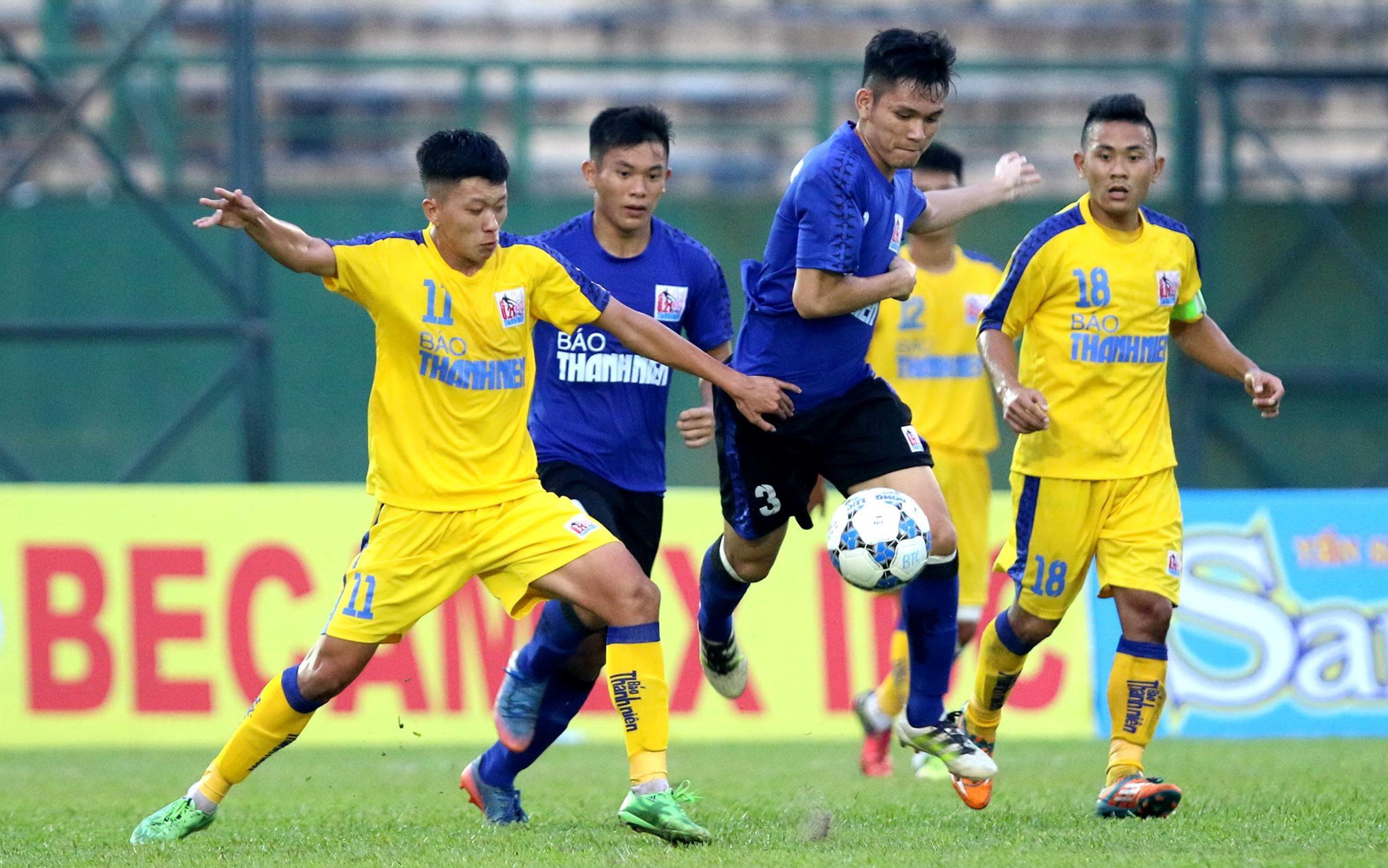 U21 SLNA U21 PVF VCK U21 Báo Thanh Niên 2017