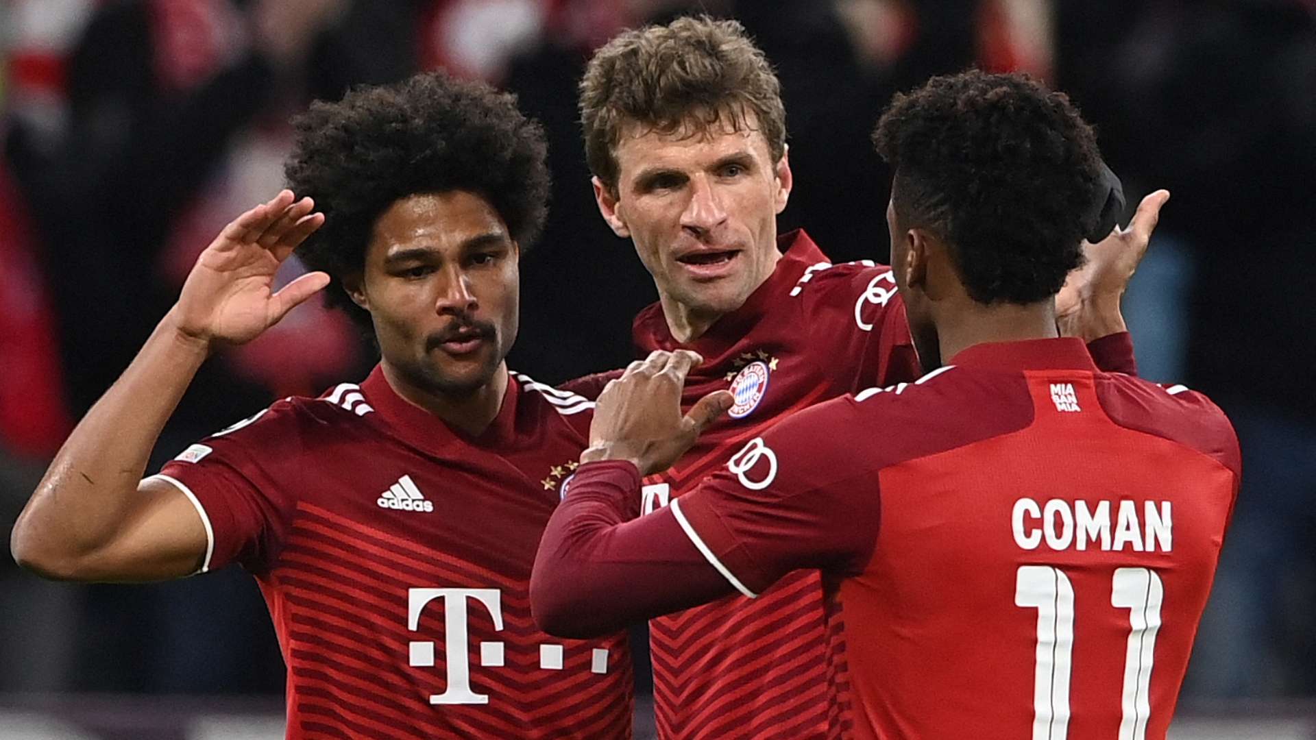 Gnabry Coman Muller Bayern Monaco