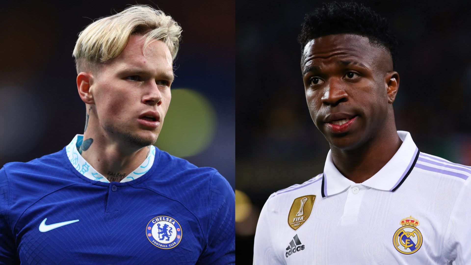Mykhailo Mudryk Chelsea Vinicius Jr Real Madrid split