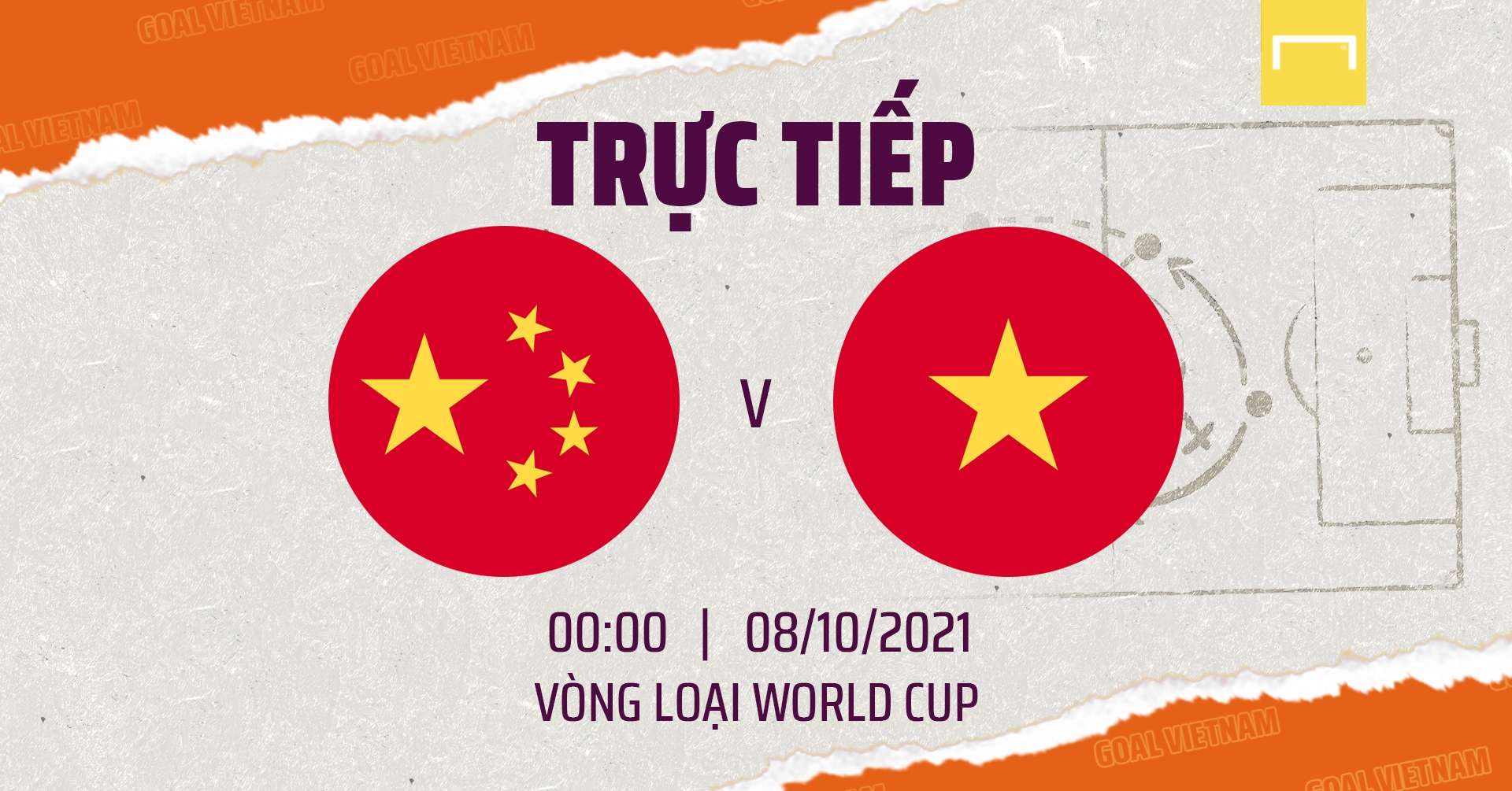 Live China PR vs Vietnam 2022 World Cup Qualification GFX