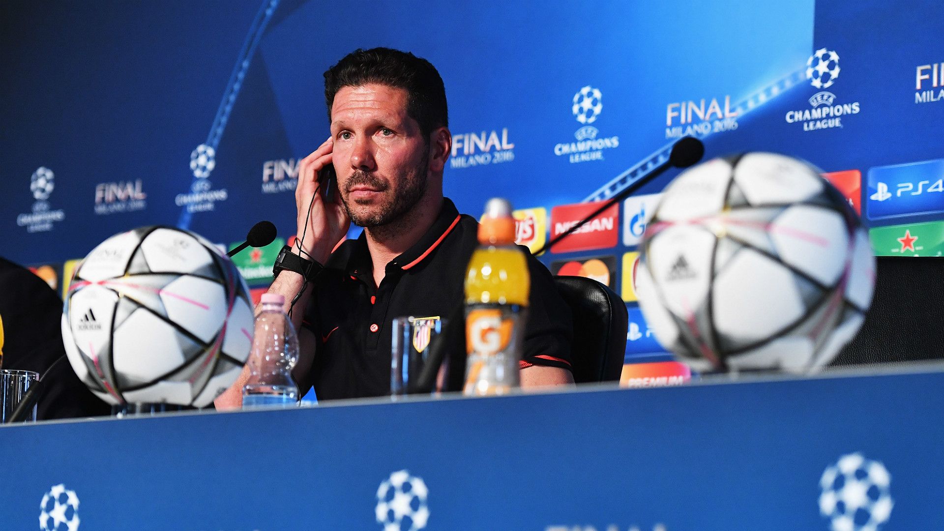 Diego Simeone Atletico Madrid UEFA Champions League press conference 27052016